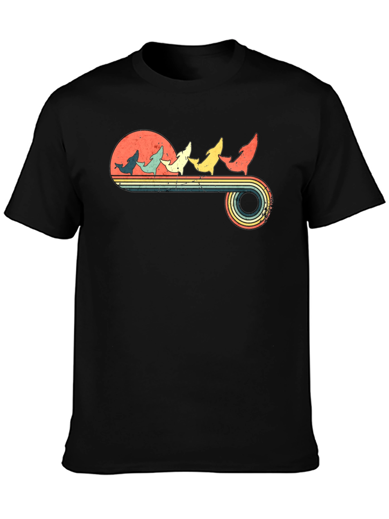 Retro Dolphin T-Shirt