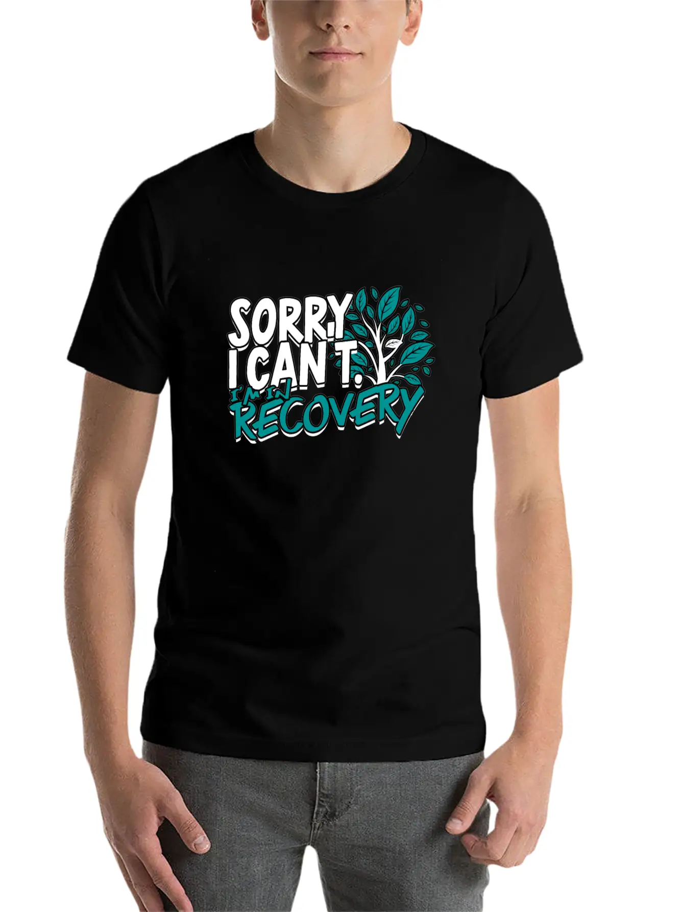 Addiction Recovery I'm In Recovery Timeless Short Sleeve Tee – Comfy And Minimalist Design