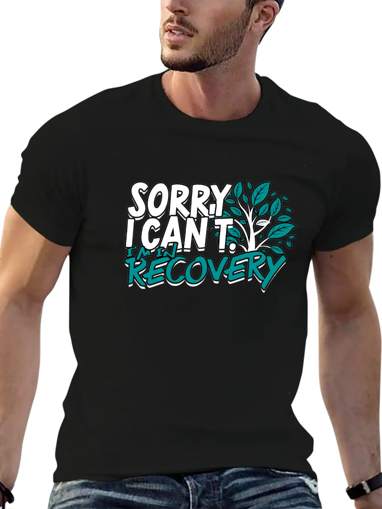 Addiction Recovery I'm In Recovery Timeless Short Sleeve Tee – Comfy And Minimalist Design