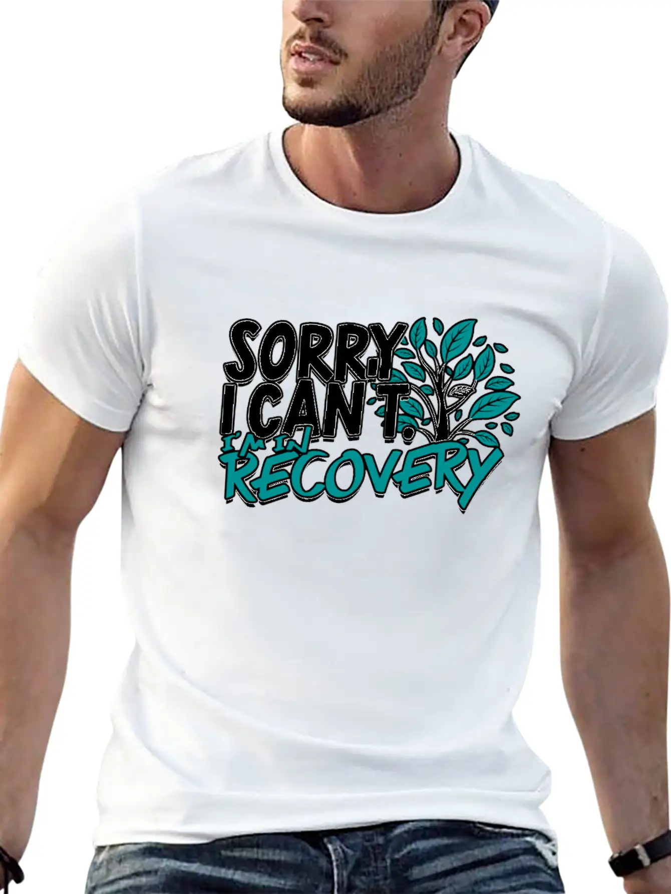 Addiction Recovery I'm In Recovery Timeless Short Sleeve Tee – Comfy And Minimalist Design