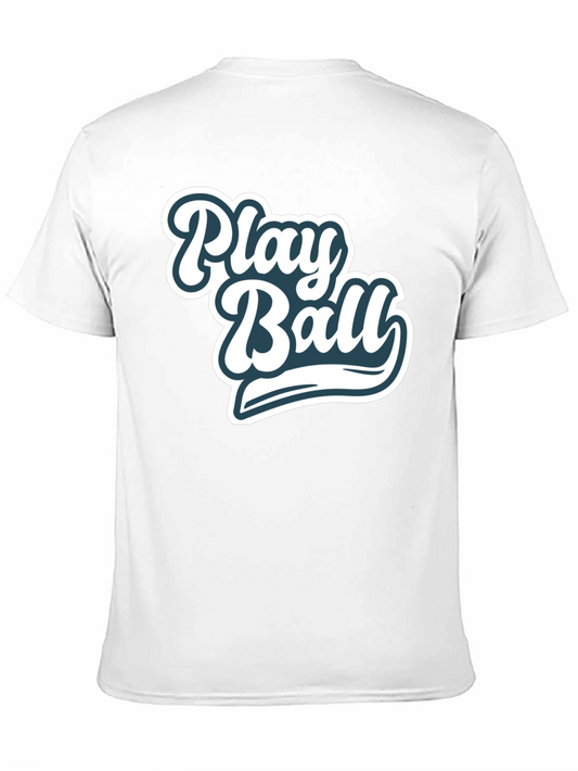 Play Ball Graphic Tee - Black