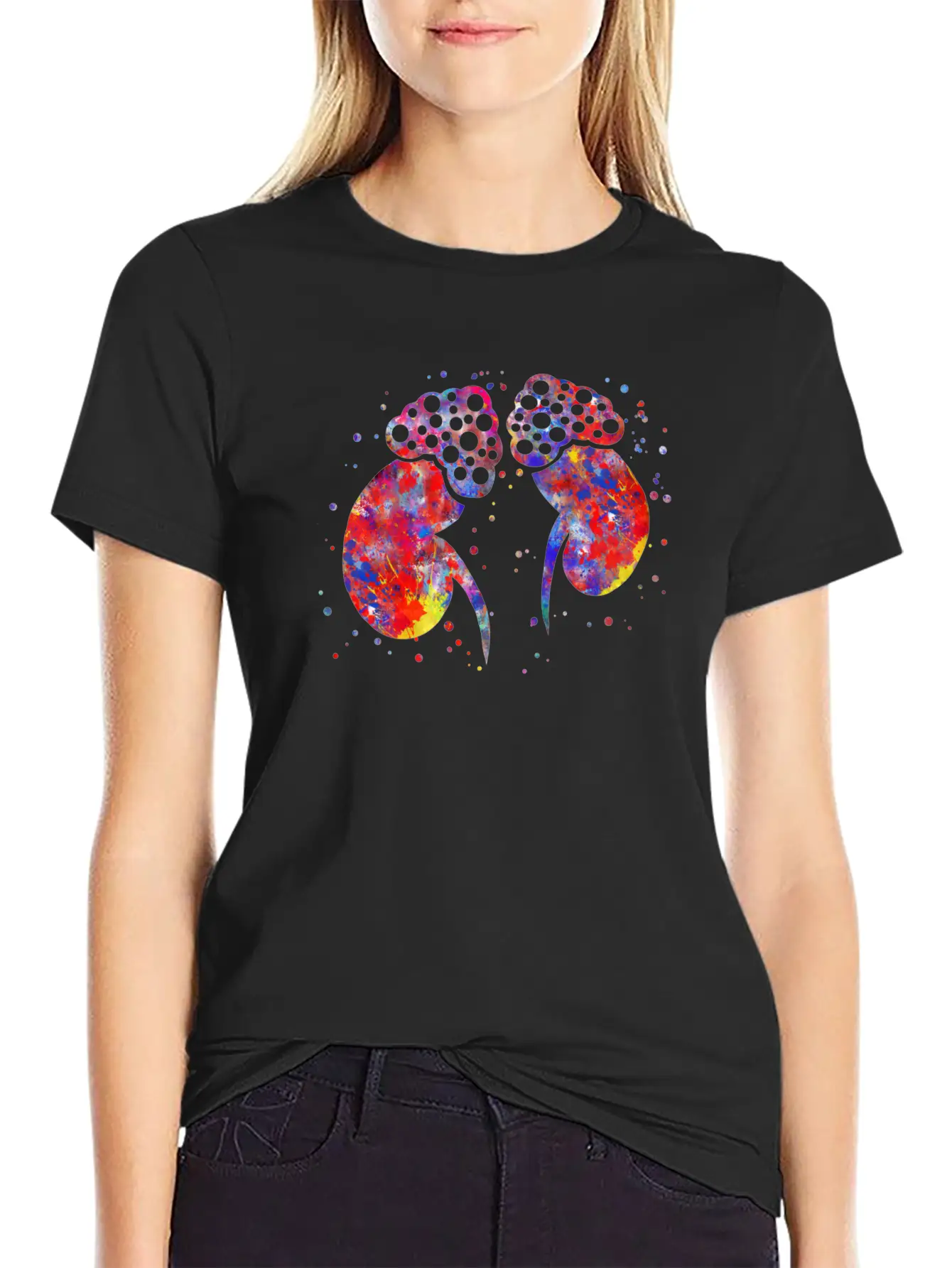 Adrenal Gland Unisex Short Sleeve Soft Cotton T-Shirt – Casual Everyday Wear