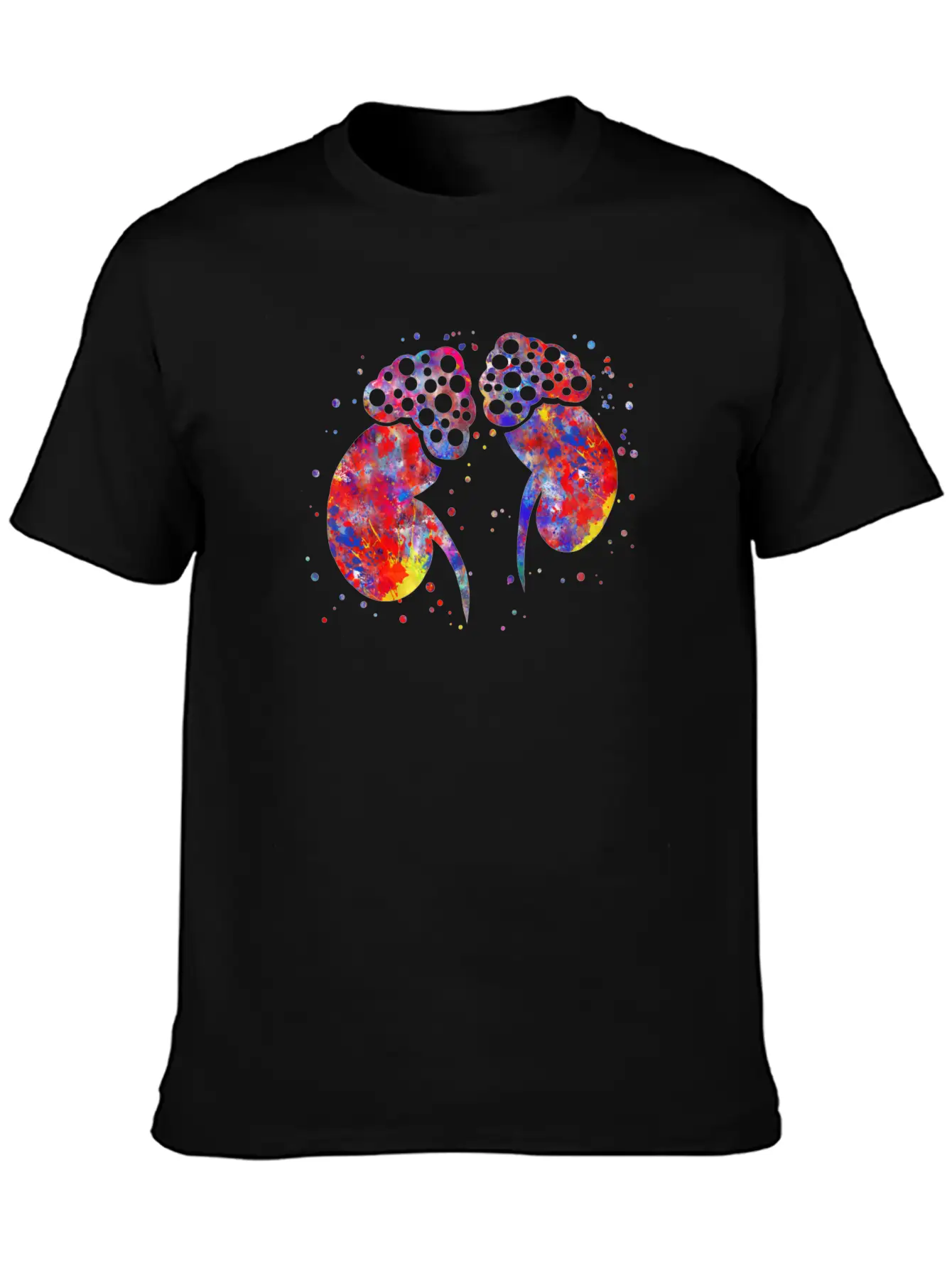 Adrenal Gland Unisex Short Sleeve Soft Cotton T-Shirt – Casual Everyday Wear
