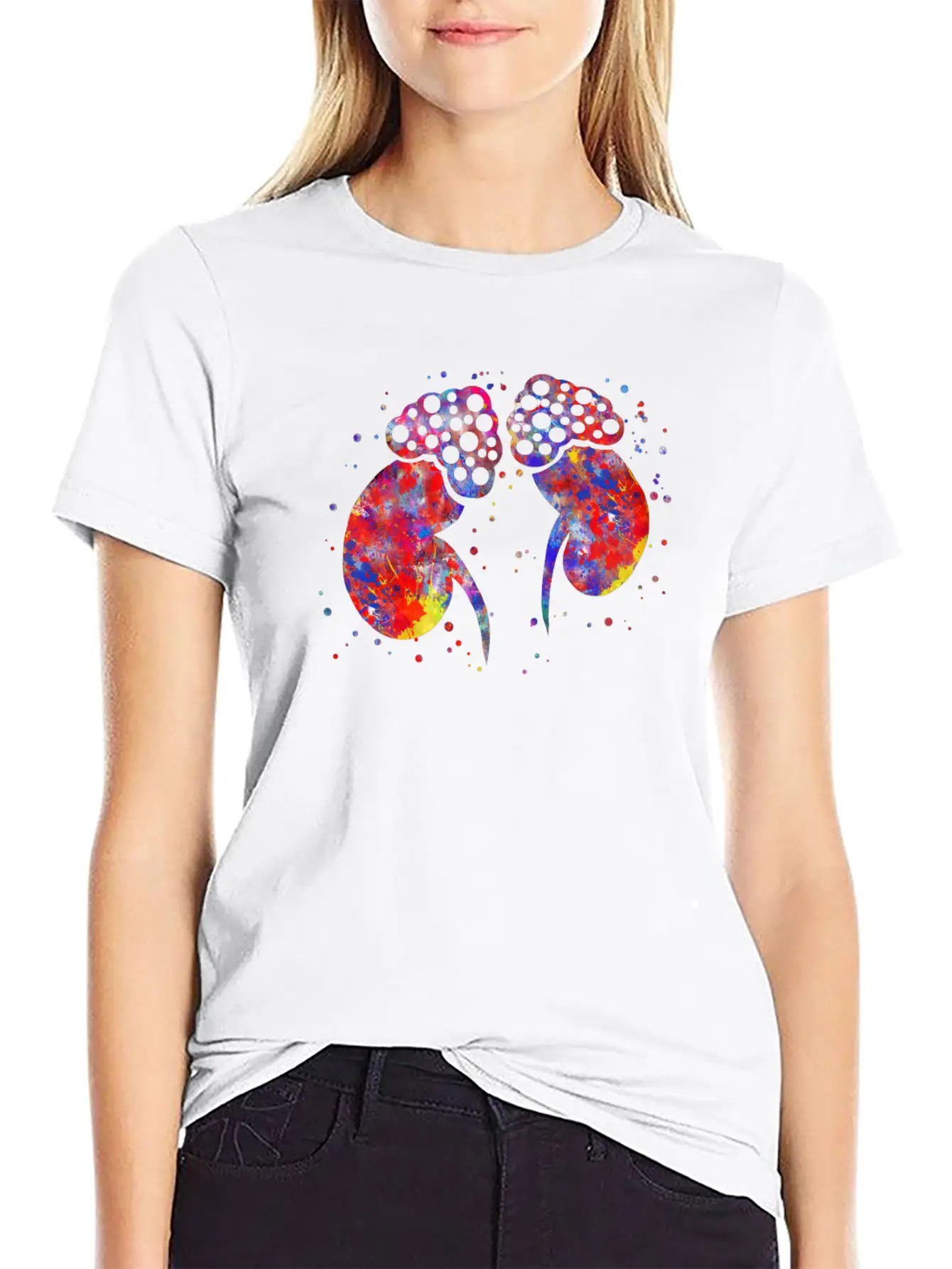Adrenal Gland Unisex Short Sleeve Soft Cotton T-Shirt – Casual Everyday Wear