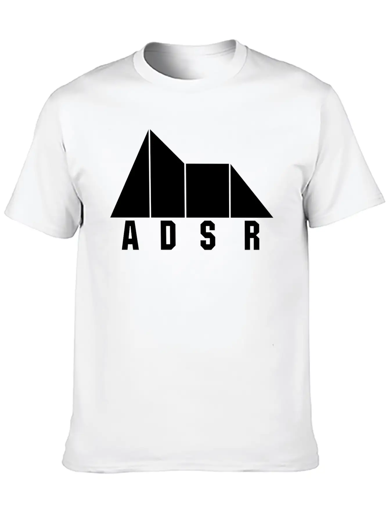 ADSR Synthesizer Music Musician Keyboard Gift Unisex Short Sleeve Soft Cotton T-Shirt – Casual Everyday Wear