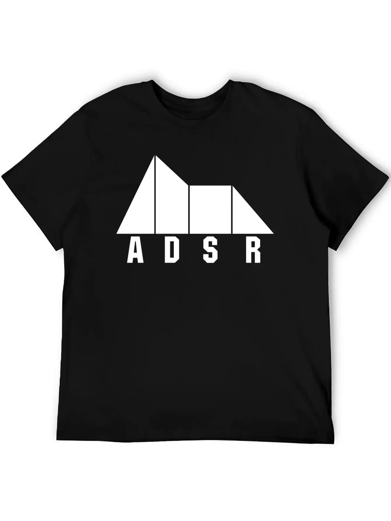 ADSR Synthesizer Music Musician Keyboard Gift Unisex Short Sleeve Soft Cotton T-Shirt – Casual Everyday Wear