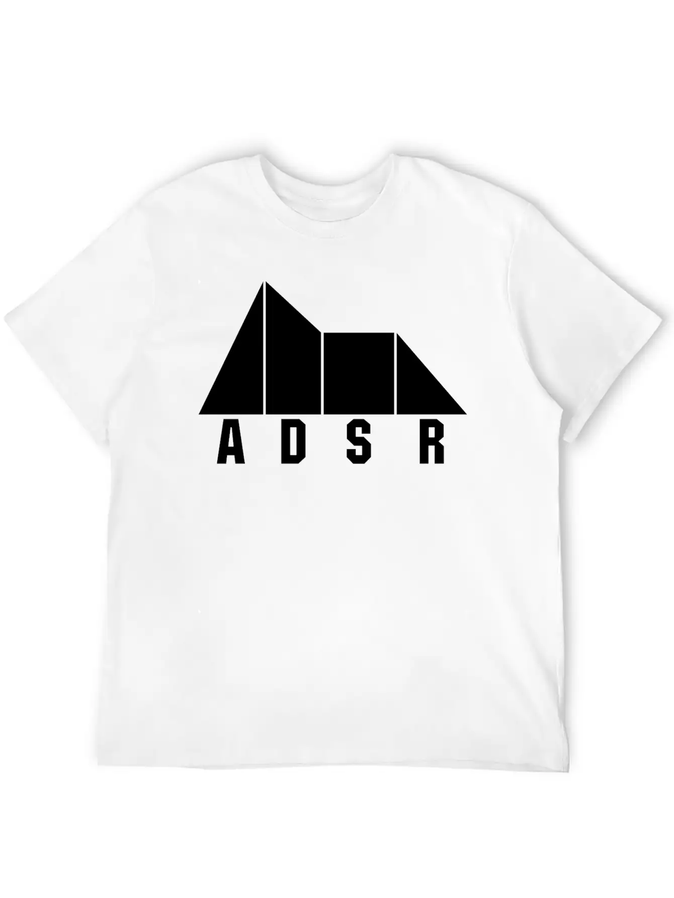 ADSR Synthesizer Music Musician Keyboard Gift Unisex Short Sleeve Soft Cotton T-Shirt – Casual Everyday Wear