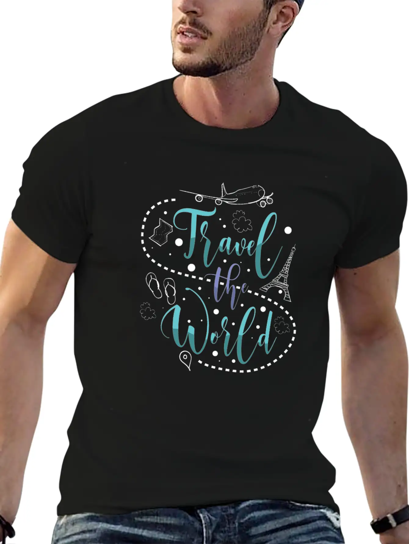 Adventure Traveling Present Travel Lover Stylish Everyday T-Shirt – Unisex Basic Cotton Tee