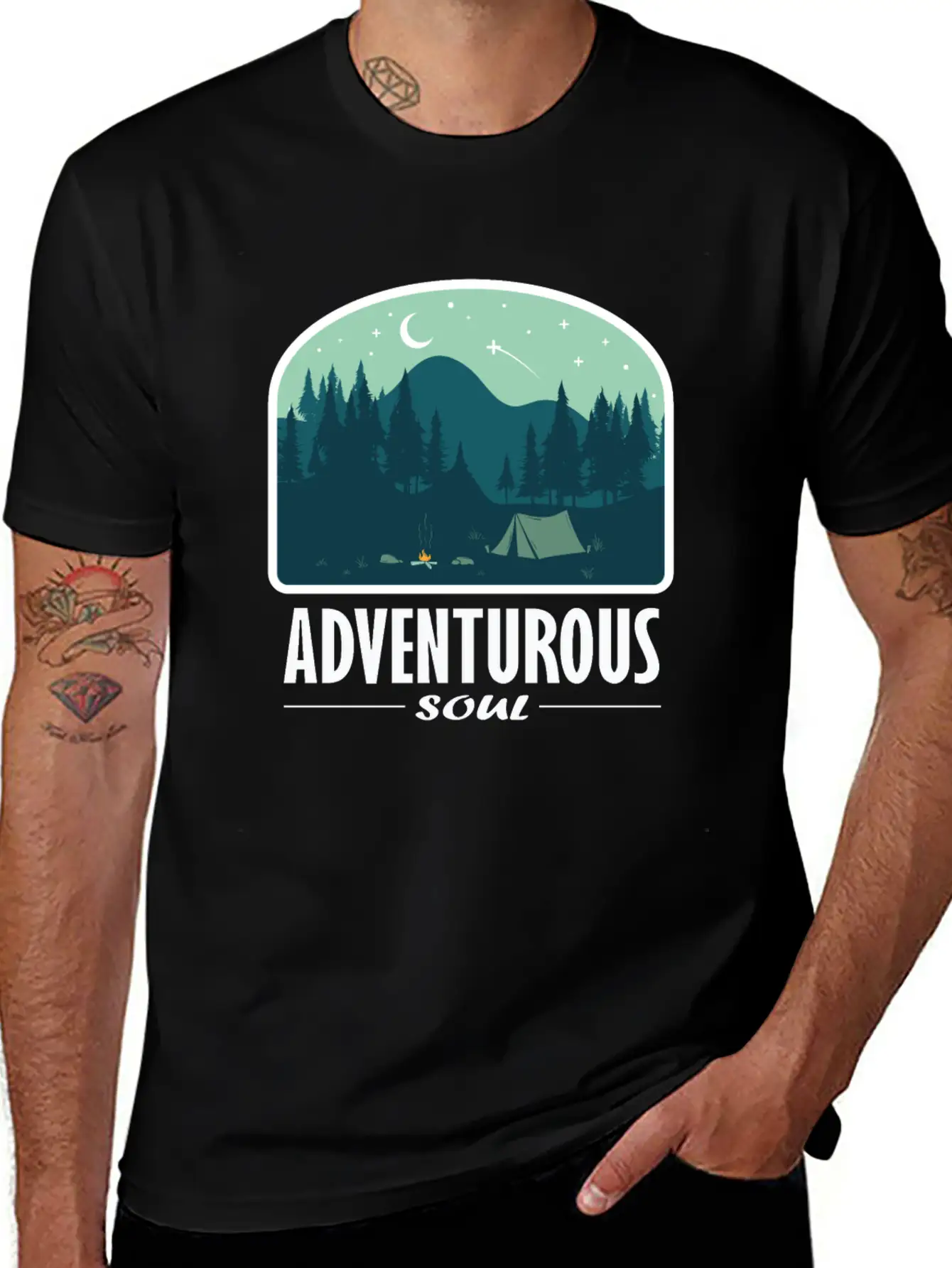 Adventurous Soul Essential Unisex Summer Tee – Soft Cotton Casual Fit