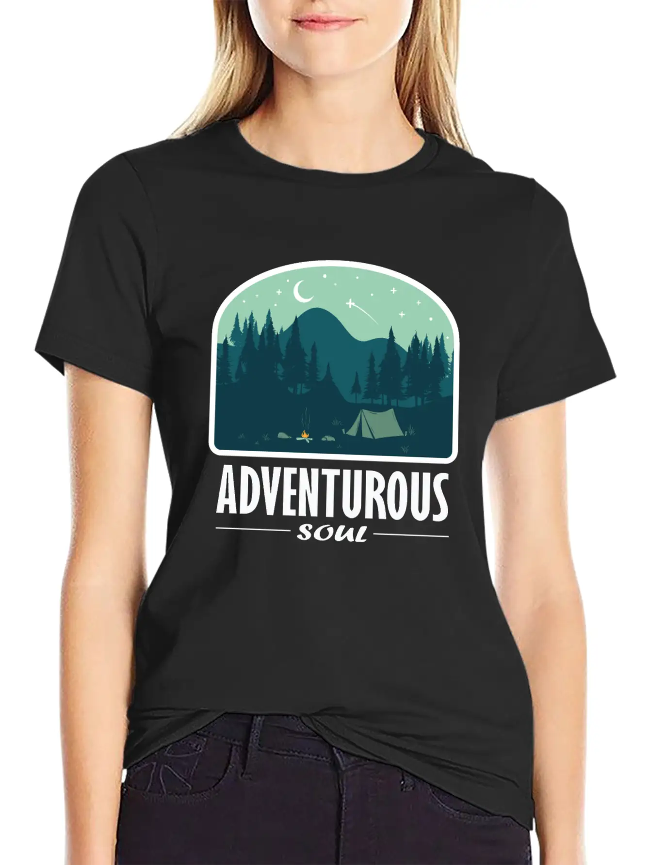 Adventurous Soul Essential Unisex Summer Tee – Soft Cotton Casual Fit