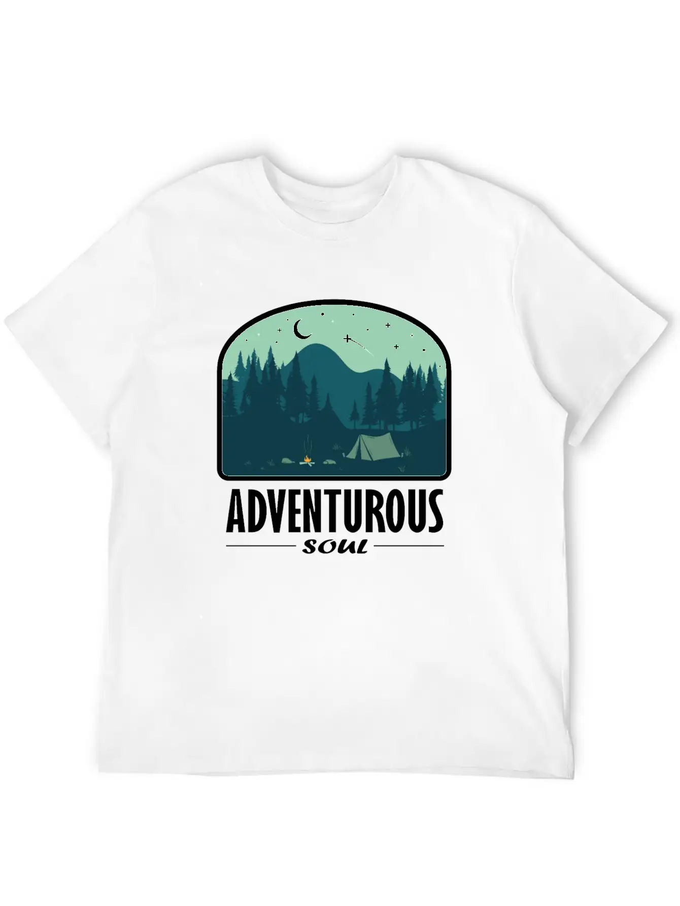 Adventurous Soul Essential Unisex Summer Tee – Soft Cotton Casual Fit