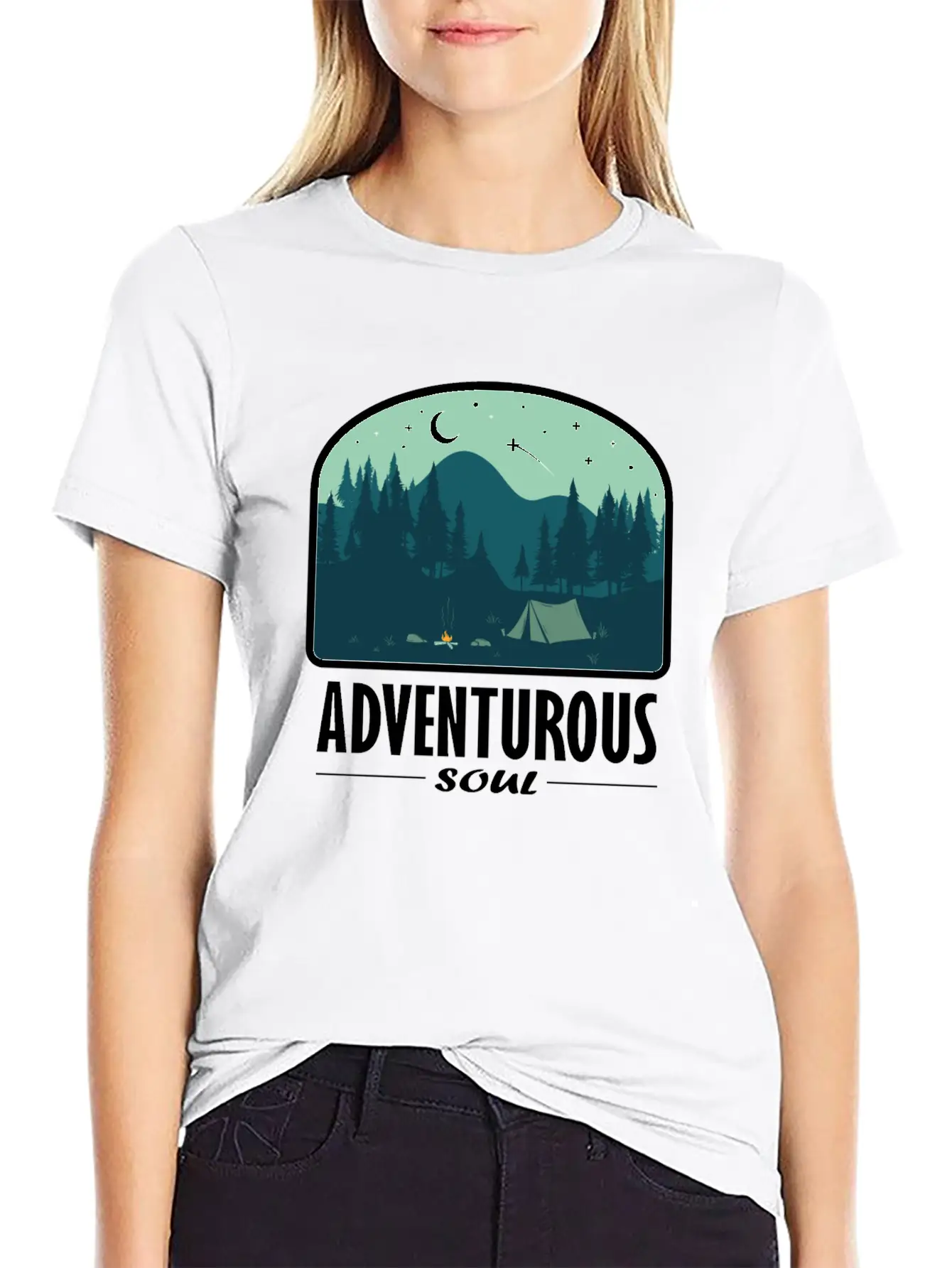 Adventurous Soul Essential Unisex Summer Tee – Soft Cotton Casual Fit