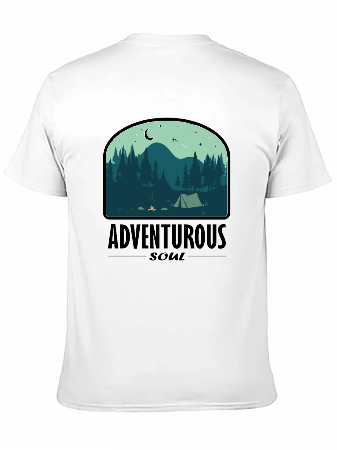 Adventurous Soul Essential Unisex Summer Tee – Soft Cotton Casual Fit