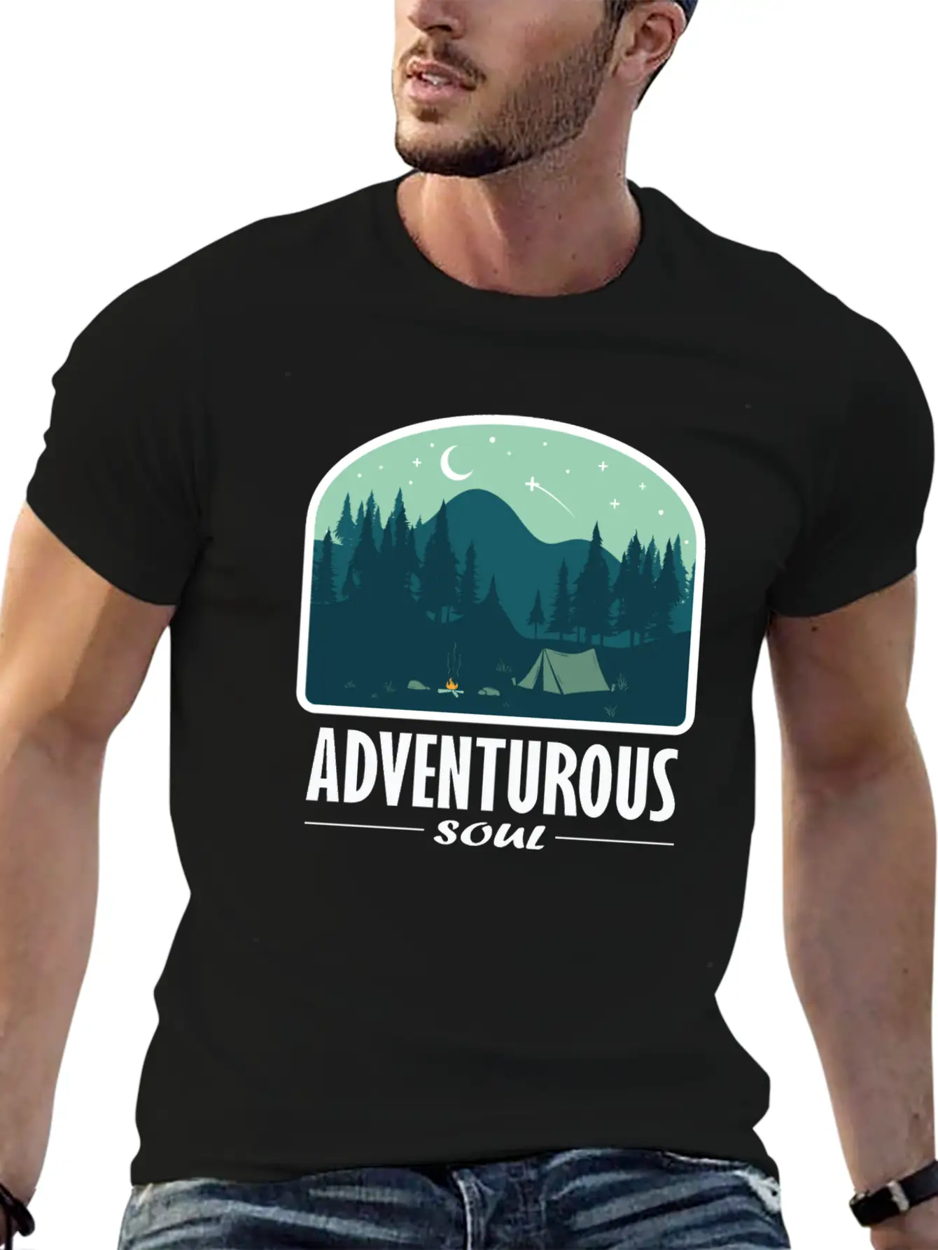 Adventurous Soul Essential Unisex Summer Tee – Soft Cotton Casual Fit