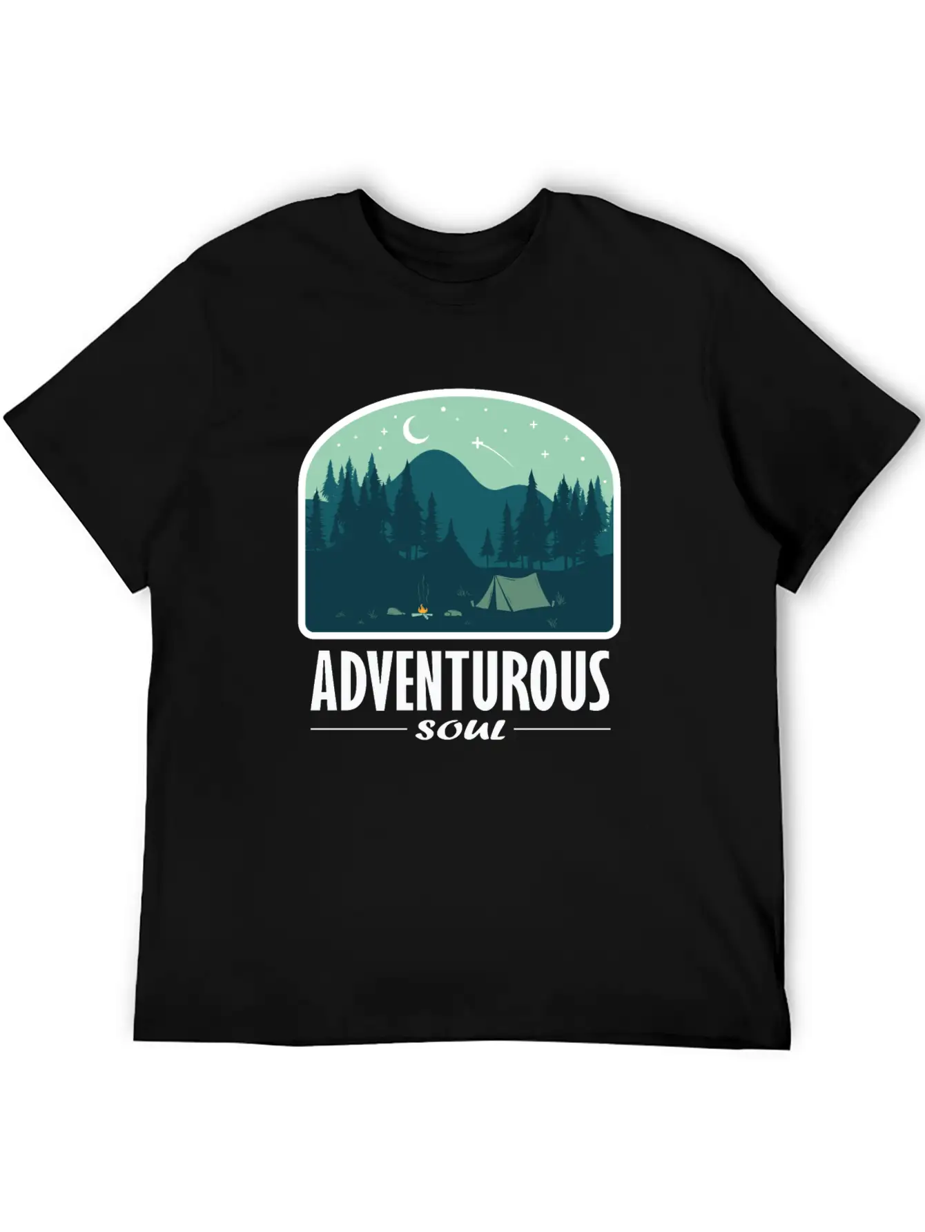 Adventurous Soul Essential Unisex Summer Tee – Soft Cotton Casual Fit