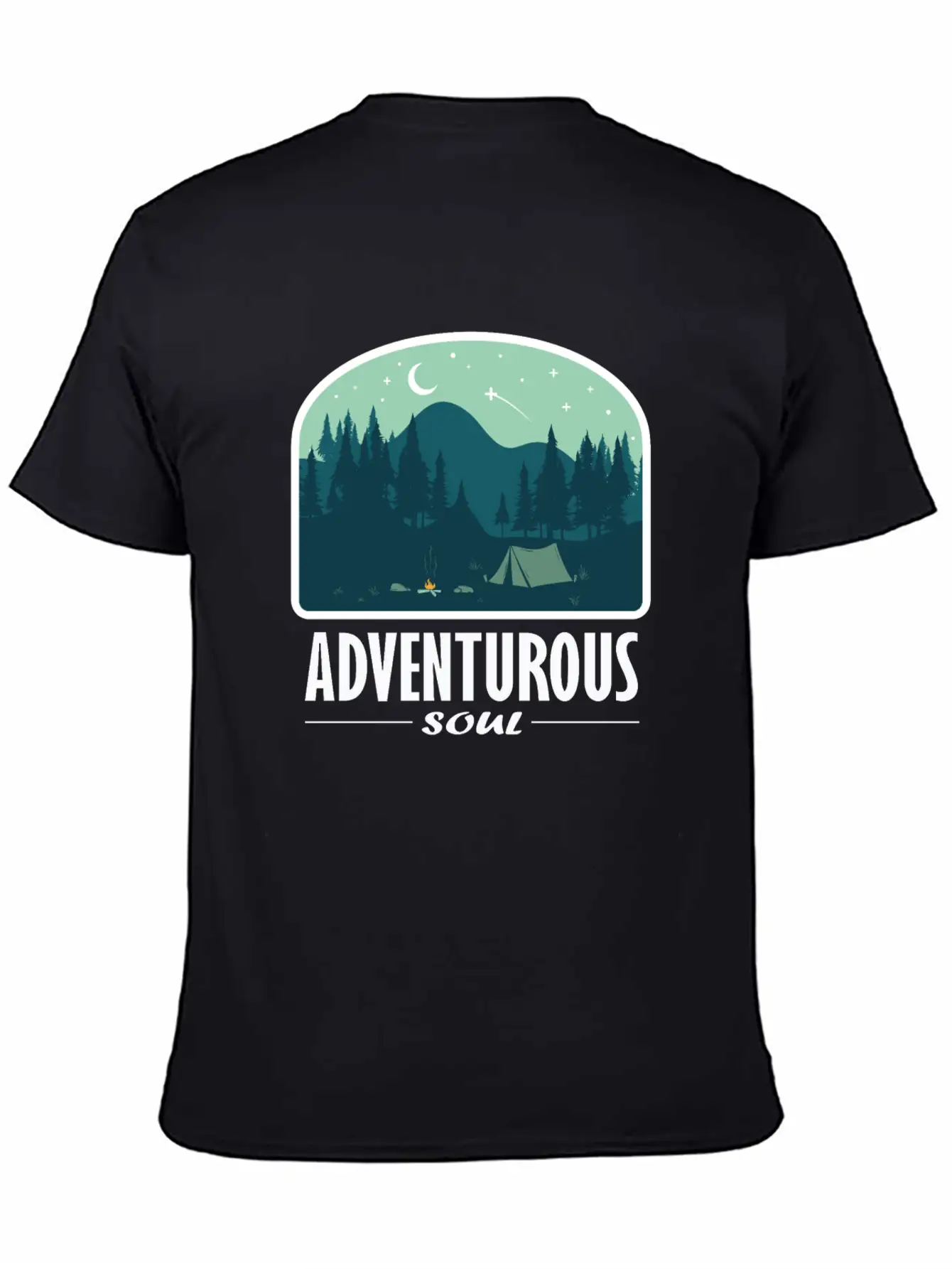 Adventurous Soul Essential Unisex Summer Tee – Soft Cotton Casual Fit