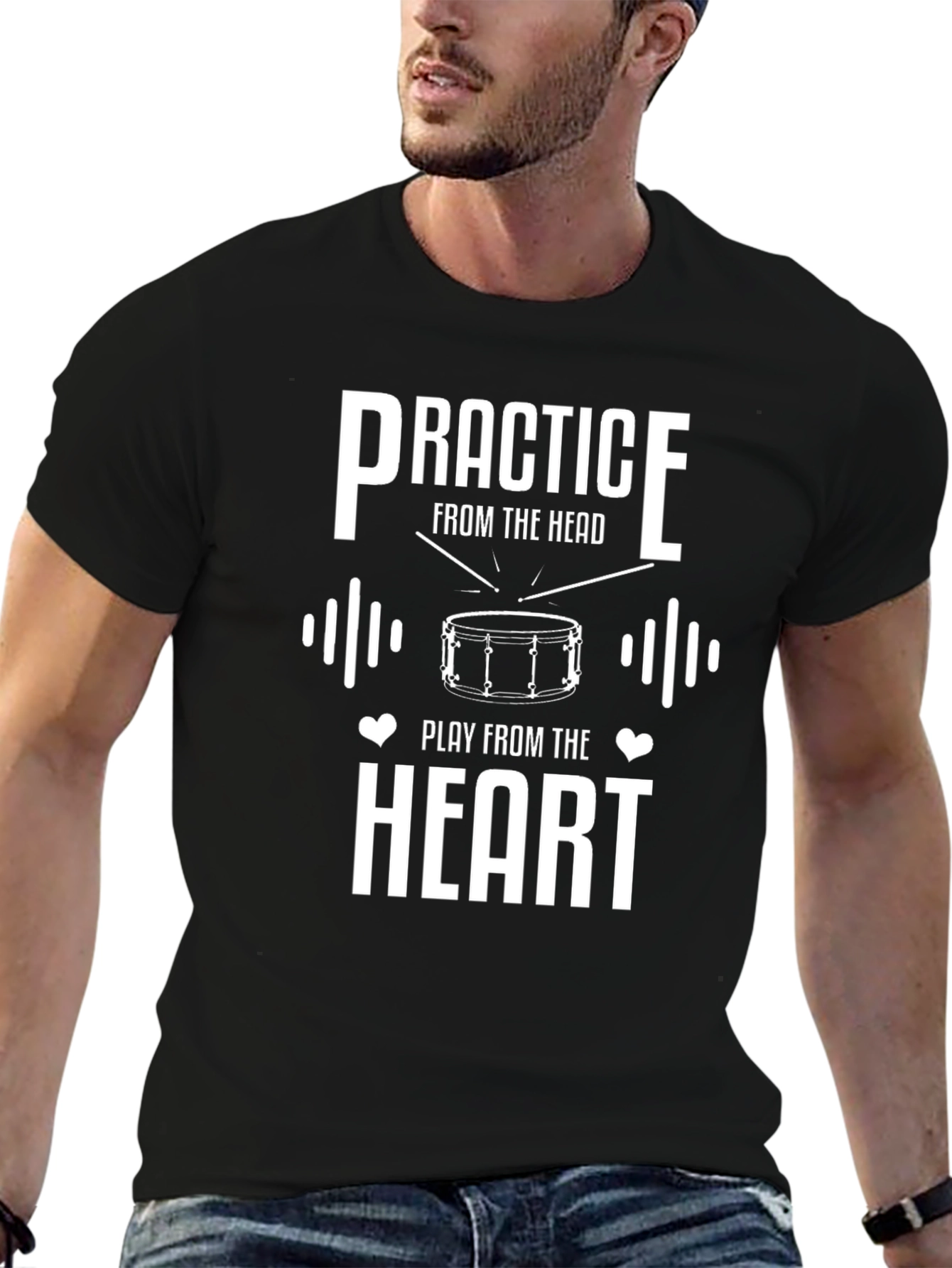 Drummer Practice From the Head T-Shirt