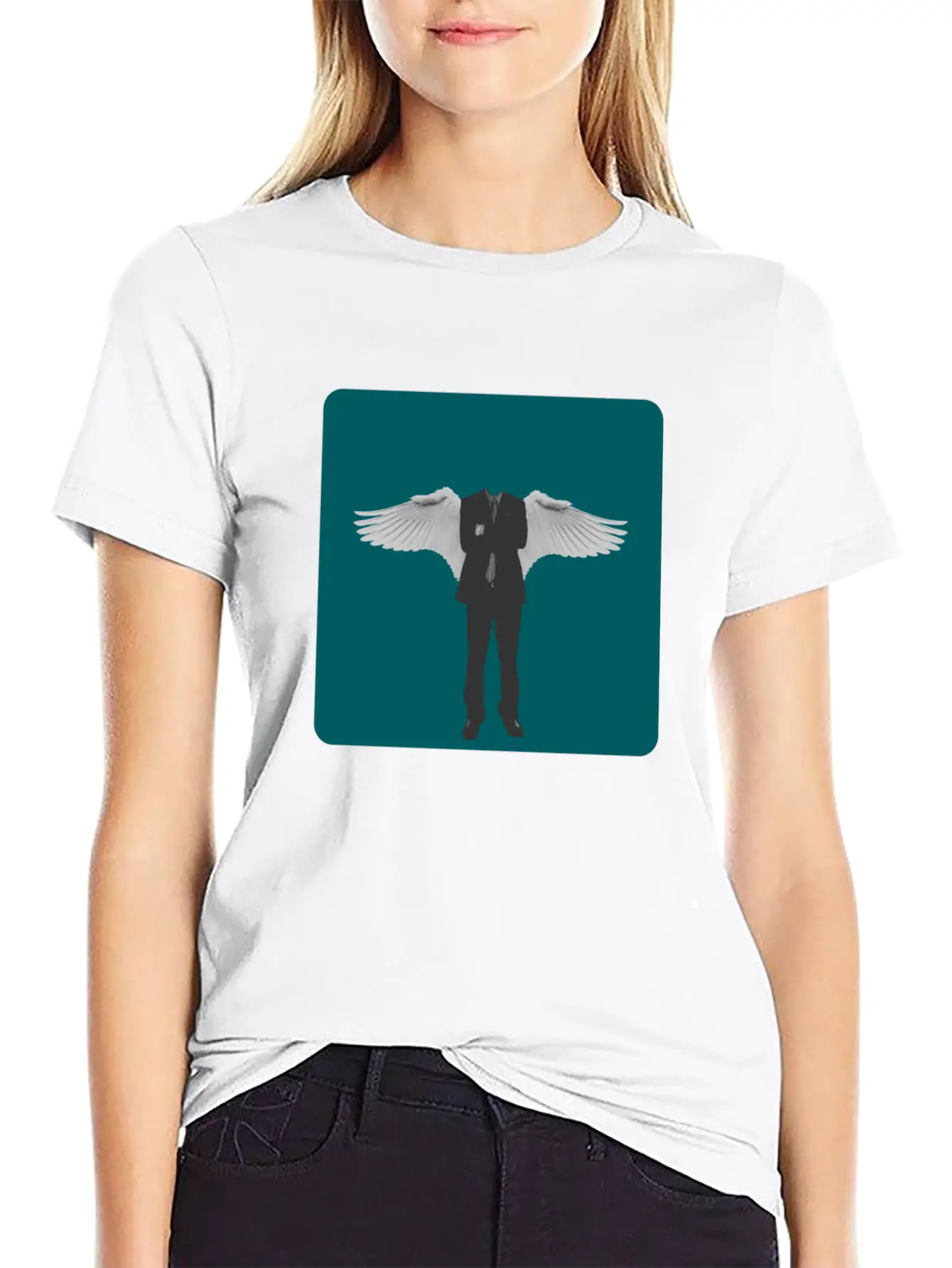 Aesthetic Angel Timeless Short Sleeve Tee – Comfy And Minimalist Design