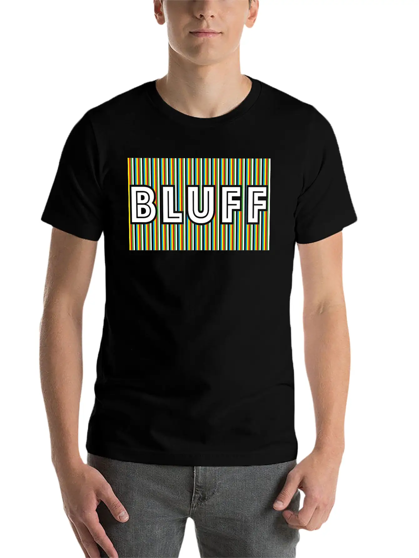 Aesthetic Design Play Black Unisex Short Sleeve Soft Cotton T-Shirt – Casual Everyday Wear