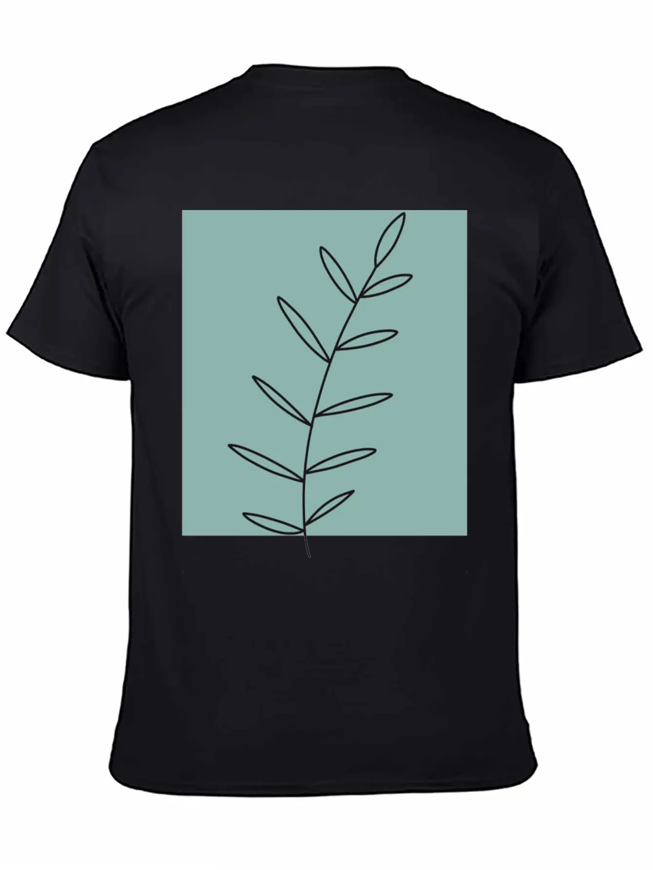 Aesthetic Leaf Essential Unisex Summer Tee – Soft Cotton Casual Fit
