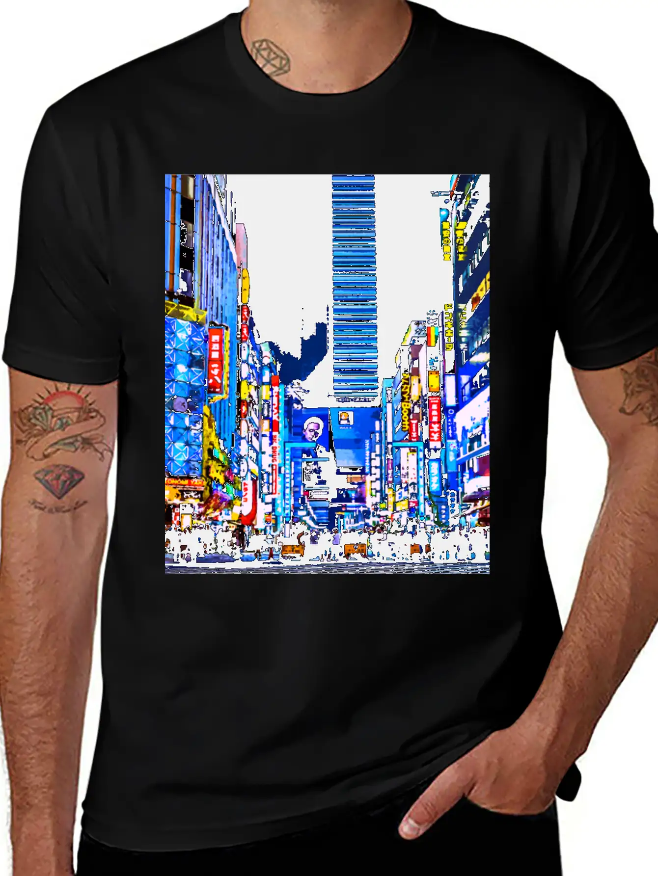 Aesthetic Vaporwave. Japan 80s 90s Tokyo Stylish Everyday T-Shirt – Unisex Basic Cotton Tee