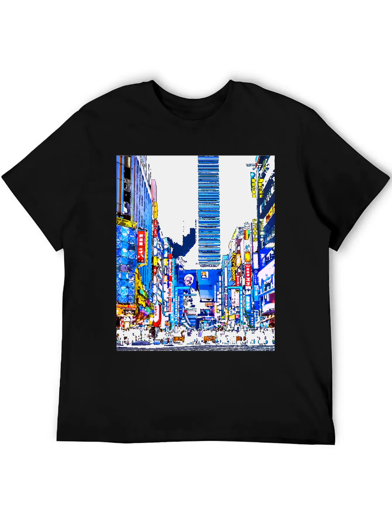 Aesthetic Vaporwave. Japan 80s 90s Tokyo Stylish Everyday T-Shirt – Unisex Basic Cotton Tee