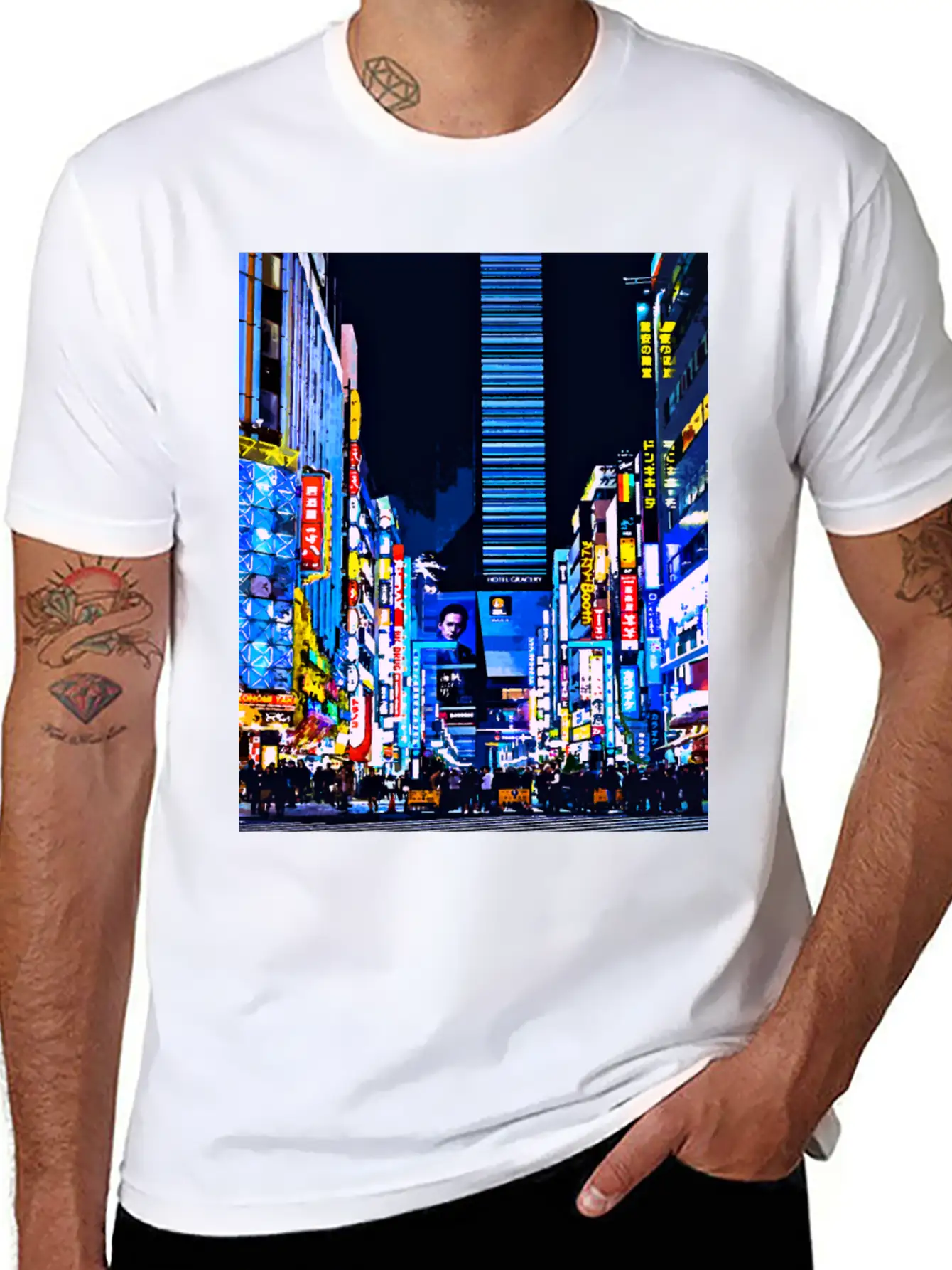 Aesthetic Vaporwave. Japan 80s 90s Tokyo Stylish Everyday T-Shirt – Unisex Basic Cotton Tee