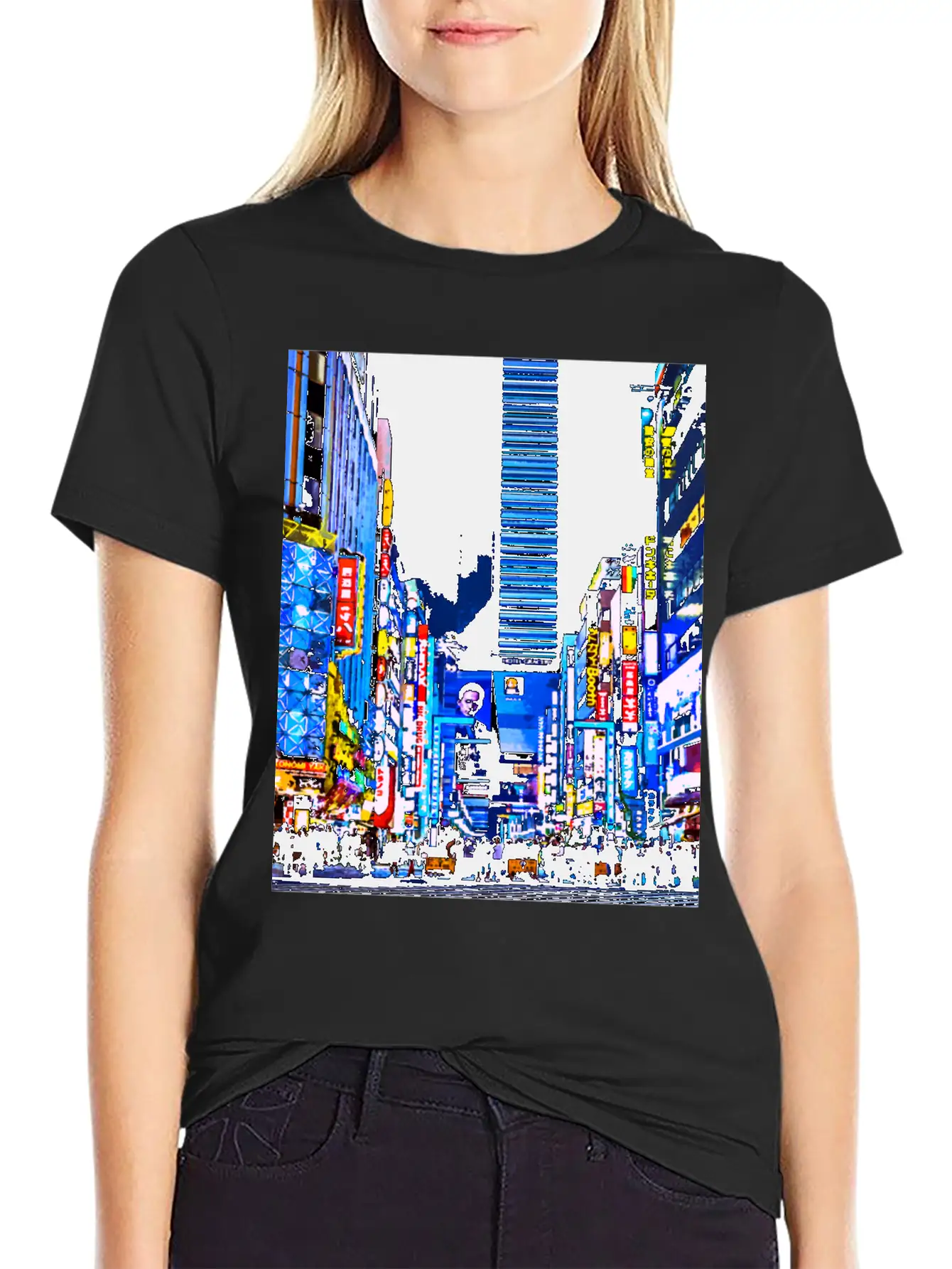Aesthetic Vaporwave. Japan 80s 90s Tokyo Stylish Everyday T-Shirt – Unisex Basic Cotton Tee
