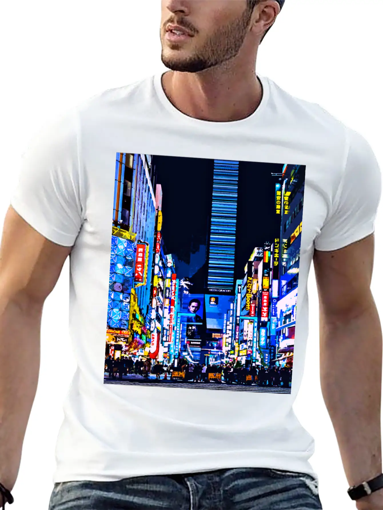Aesthetic Vaporwave. Japan 80s 90s Tokyo Stylish Everyday T-Shirt – Unisex Basic Cotton Tee