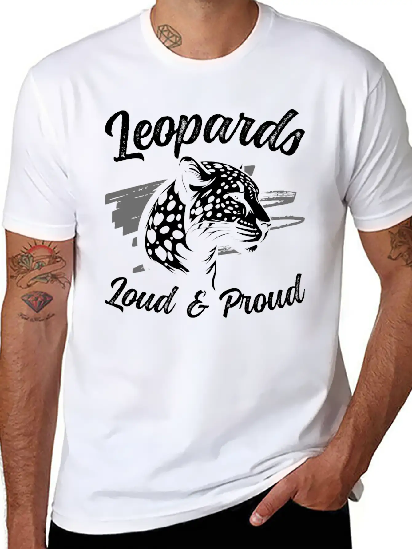 Africa Hunter Cat Wild Animal Timeless Short Sleeve Tee – Comfy And Minimalist Design