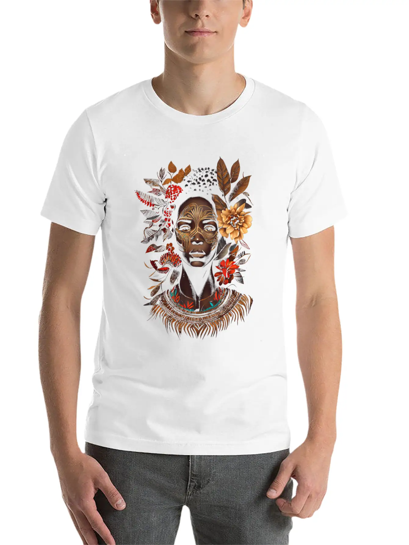 African Goddess African Tribalism And Tribal Tees Unisex Casual T-Shirt – Clean Design For Daily Comfort