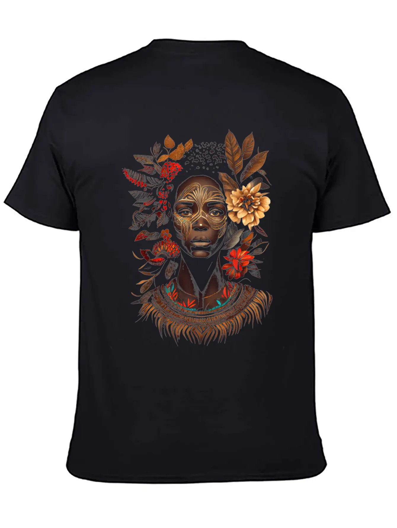 African Goddess African Tribalism And Tribal Tees Unisex Casual T-Shirt – Clean Design For Daily Comfort