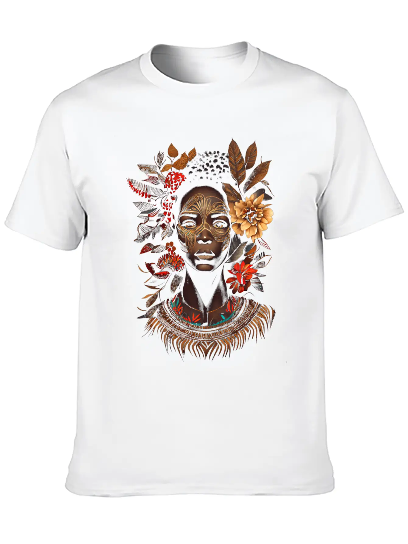 African Goddess African Tribalism And Tribal Tees Unisex Casual T-Shirt – Clean Design For Daily Comfort