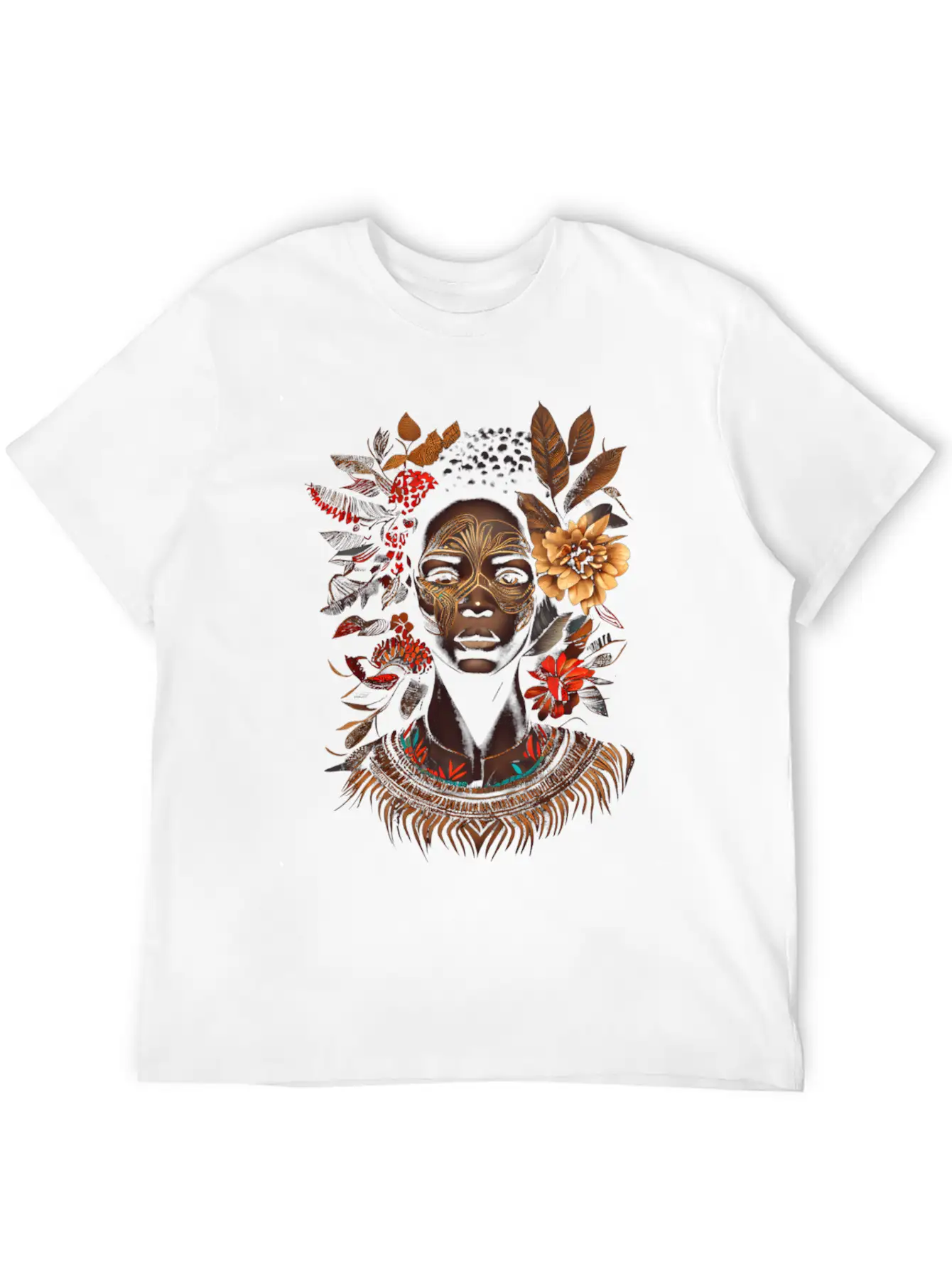African Goddess African Tribalism And Tribal Tees Unisex Casual T-Shirt – Clean Design For Daily Comfort