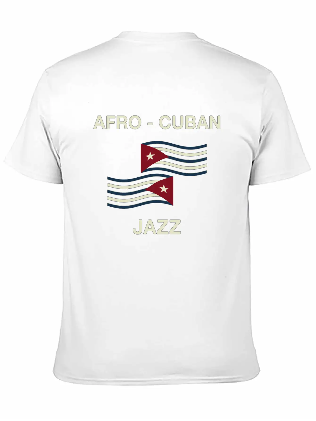 Afro Cuban Jazz Comfortable Minimalist Graphic Tee – Summer Style Essential