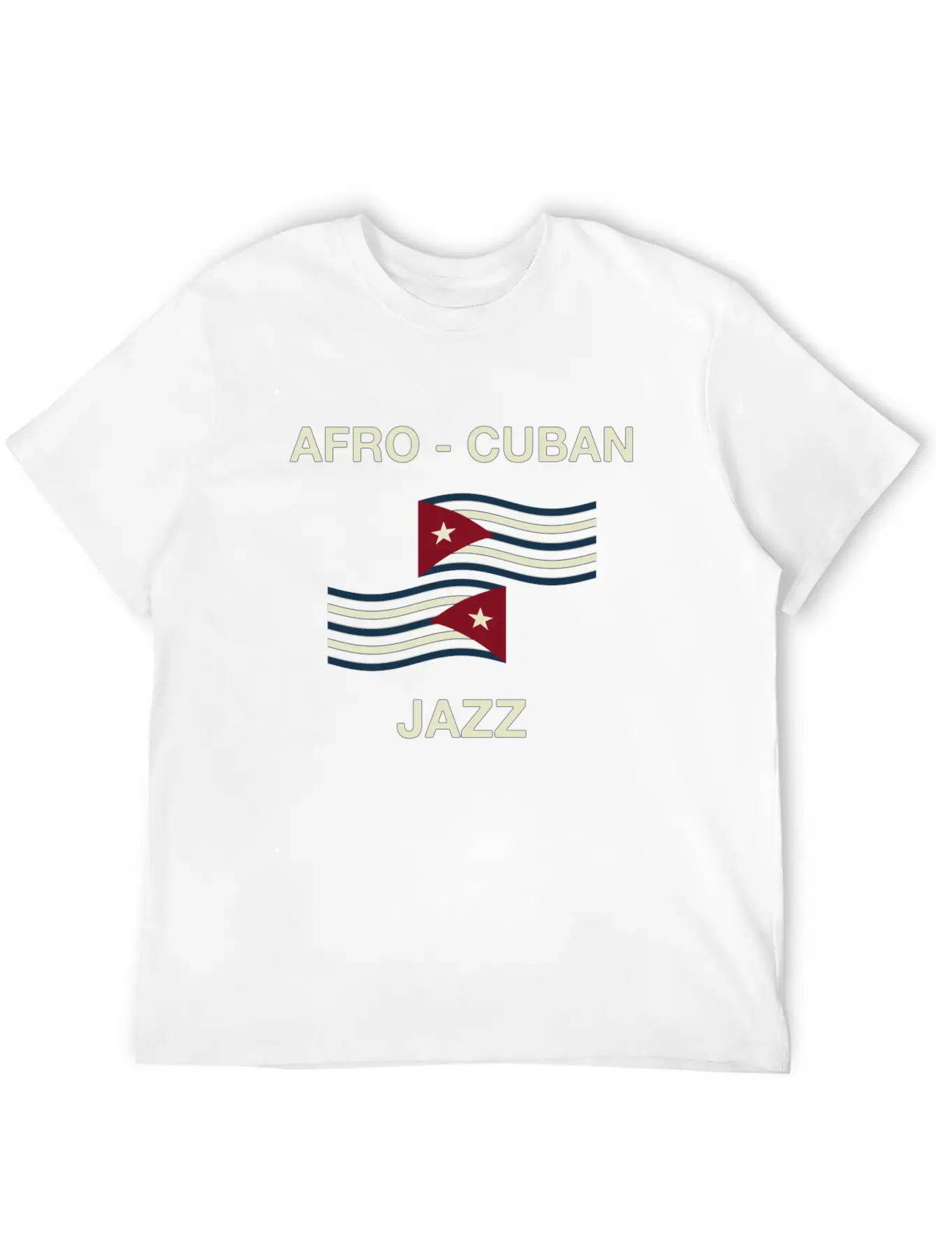 Afro Cuban Jazz Comfortable Minimalist Graphic Tee – Summer Style Essential