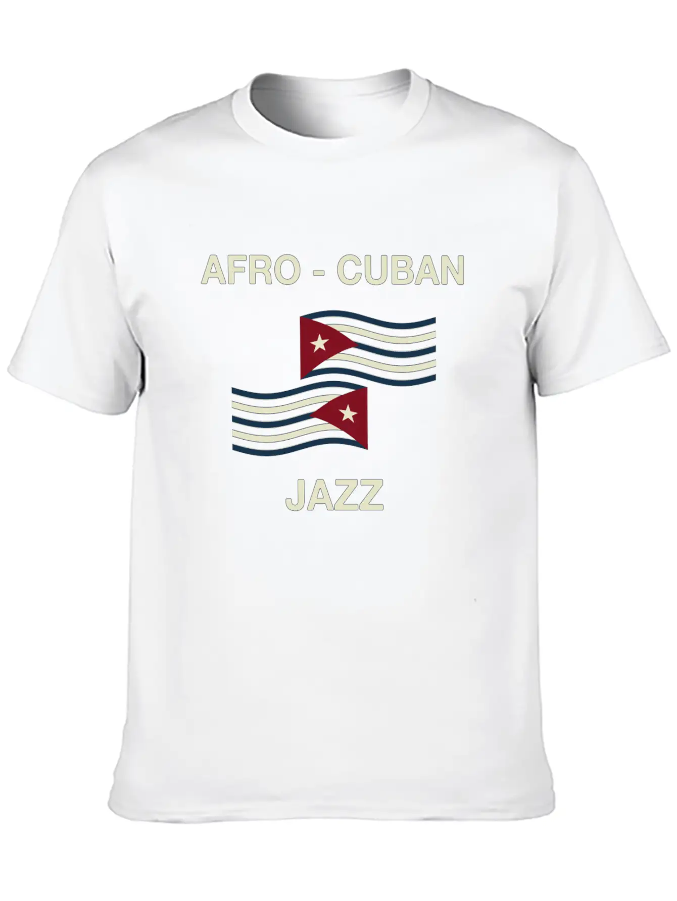 Afro Cuban Jazz Comfortable Minimalist Graphic Tee – Summer Style Essential