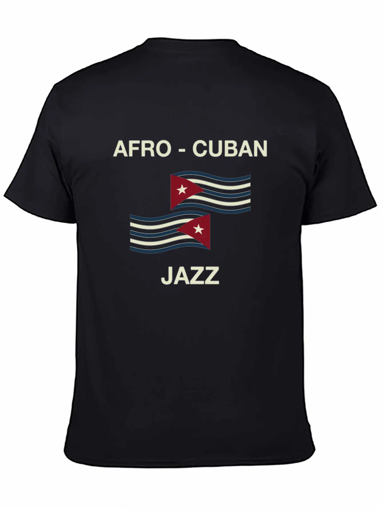 Afro Cuban Jazz Comfortable Minimalist Graphic Tee – Summer Style Essential