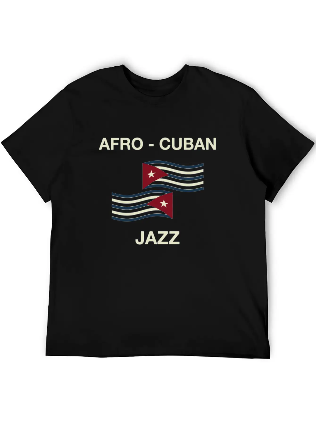 Afro Cuban Jazz Comfortable Minimalist Graphic Tee – Summer Style Essential