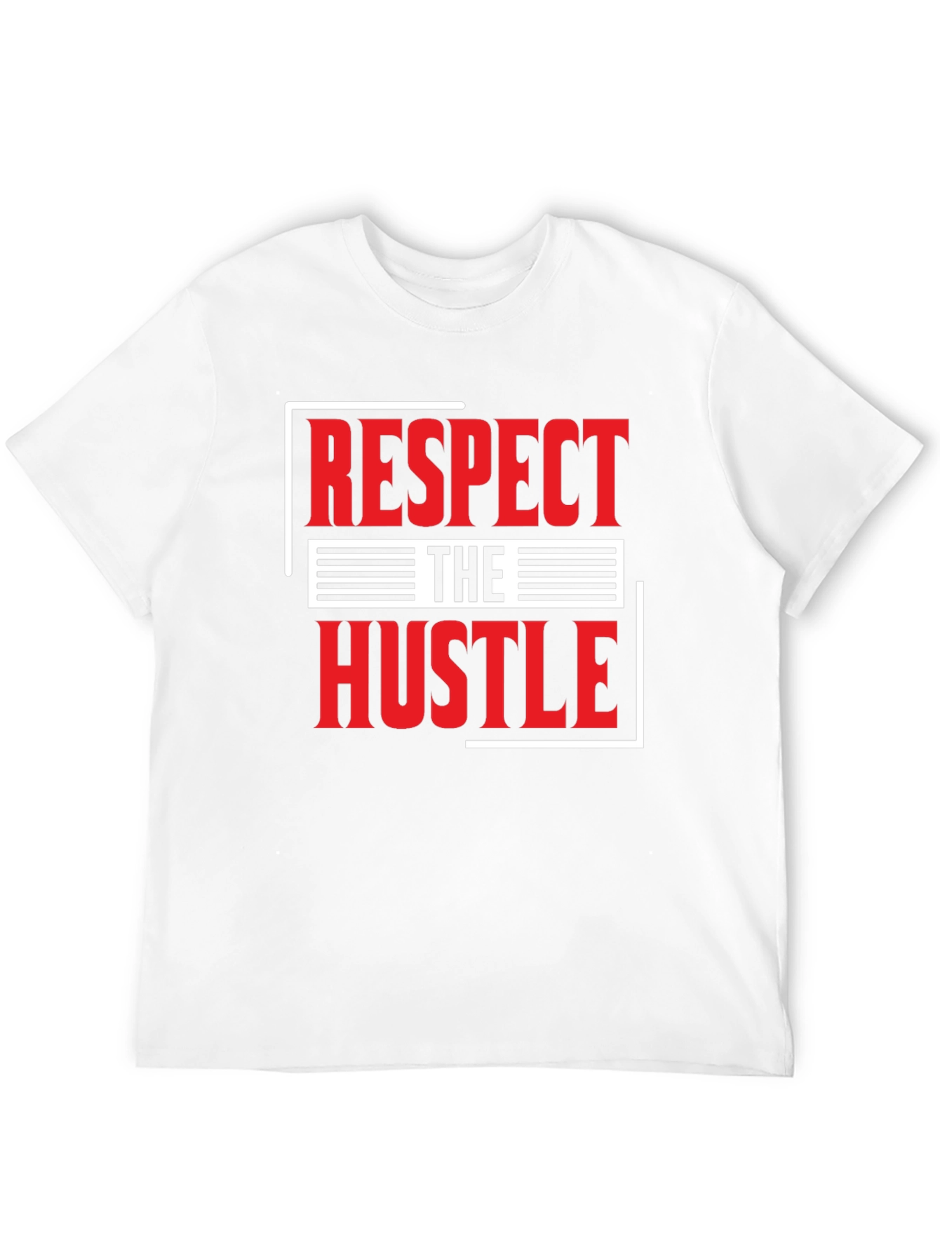 Respect The Hustle Graphic T-Shirt - Black