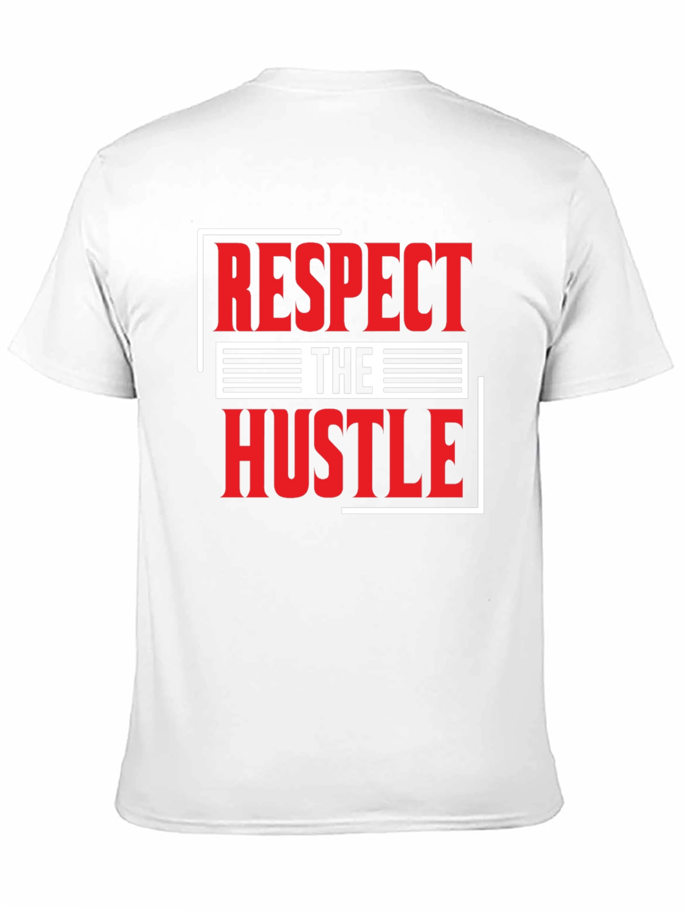 Respect The Hustle Graphic T-Shirt - Black