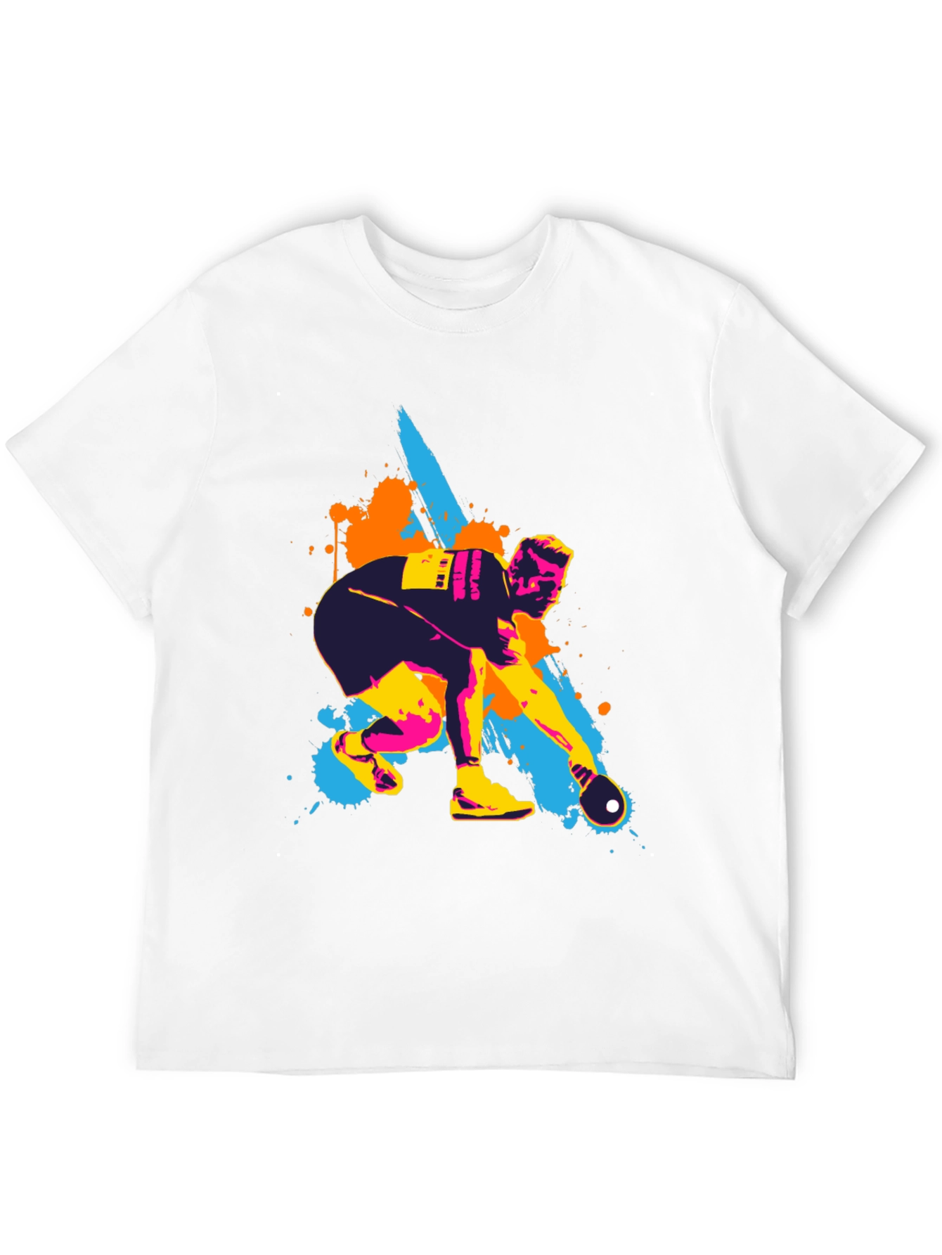 Artistic Bowling T-Shirt for Men