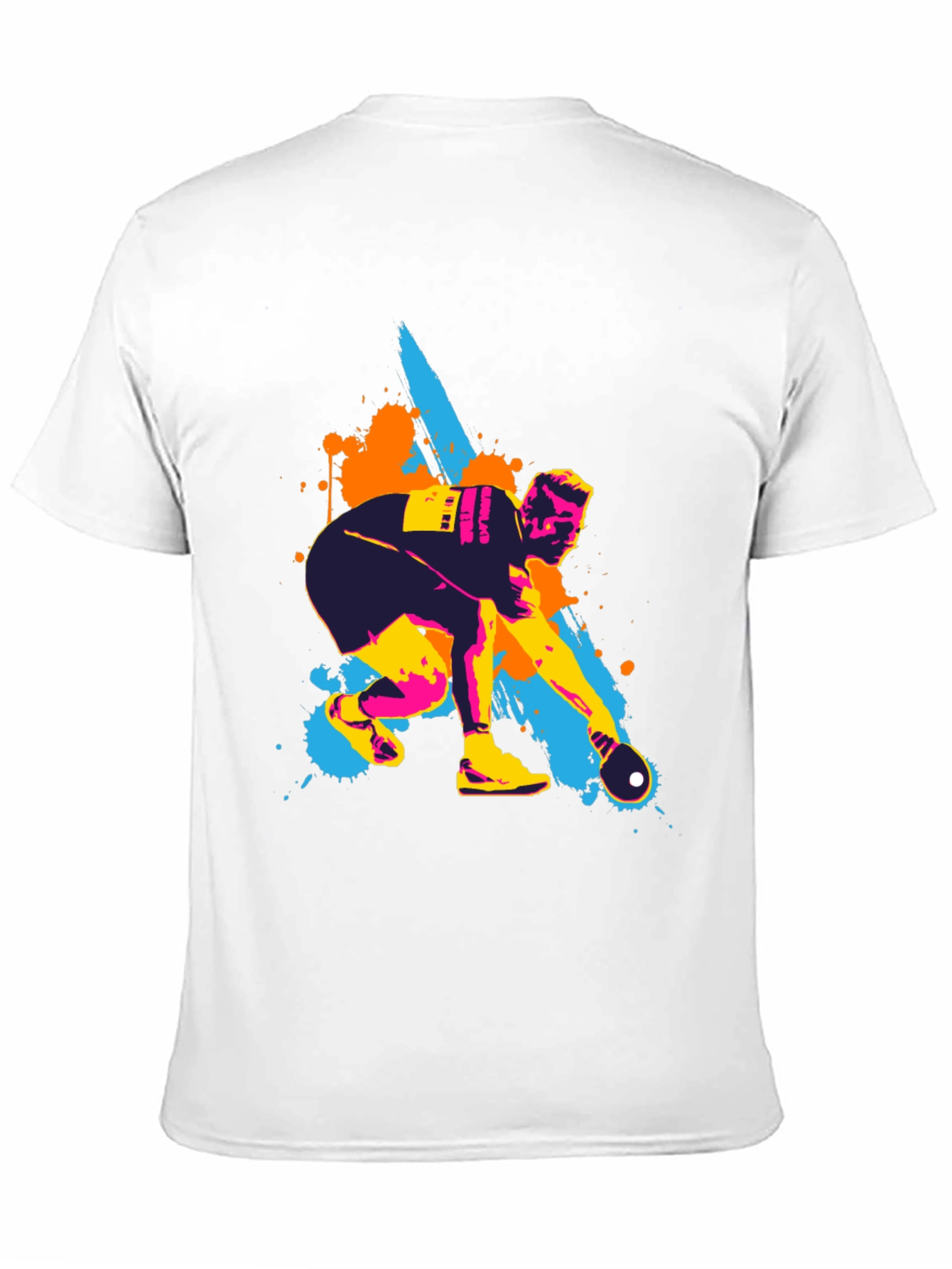 Artistic Bowling T-Shirt for Men