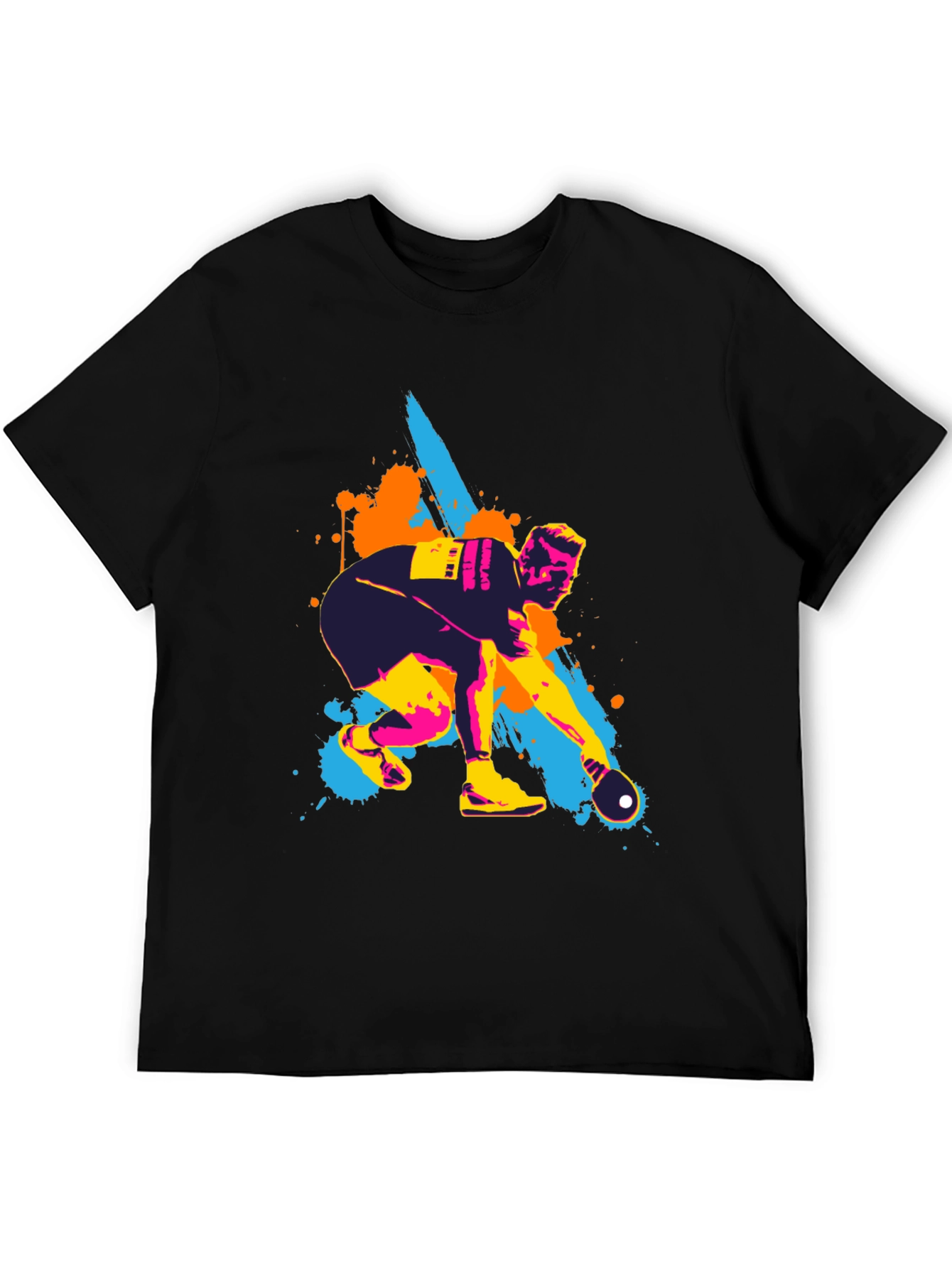 Artistic Bowling T-Shirt for Men