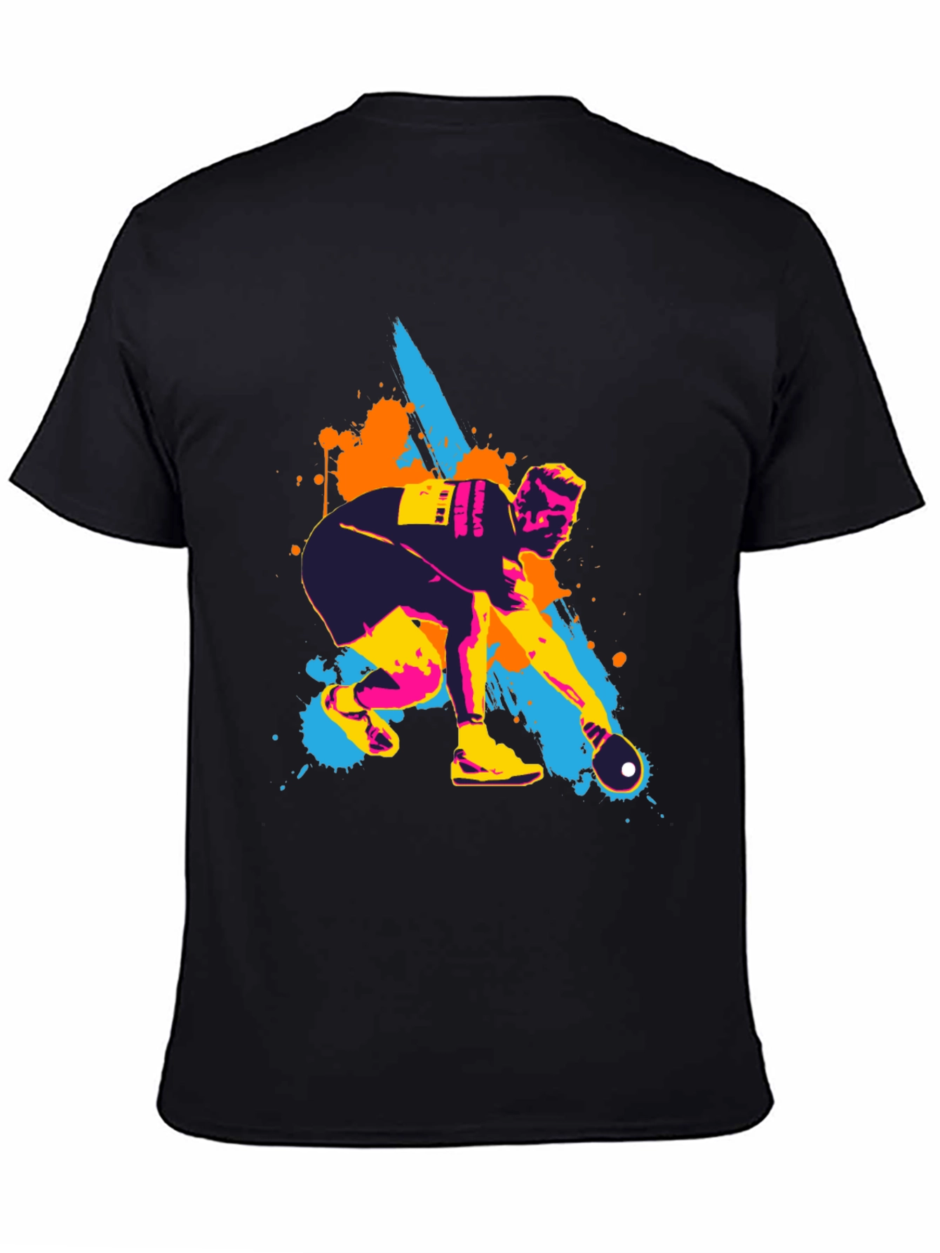 Artistic Bowling T-Shirt for Men
