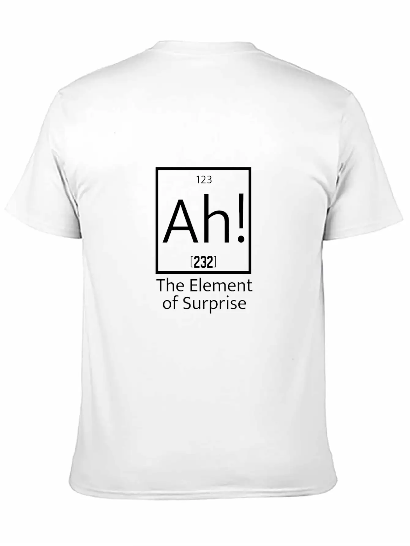 Ah The Element Of Surprise Gift Tee Essential Unisex Summer Tee – Soft Cotton Casual Fit