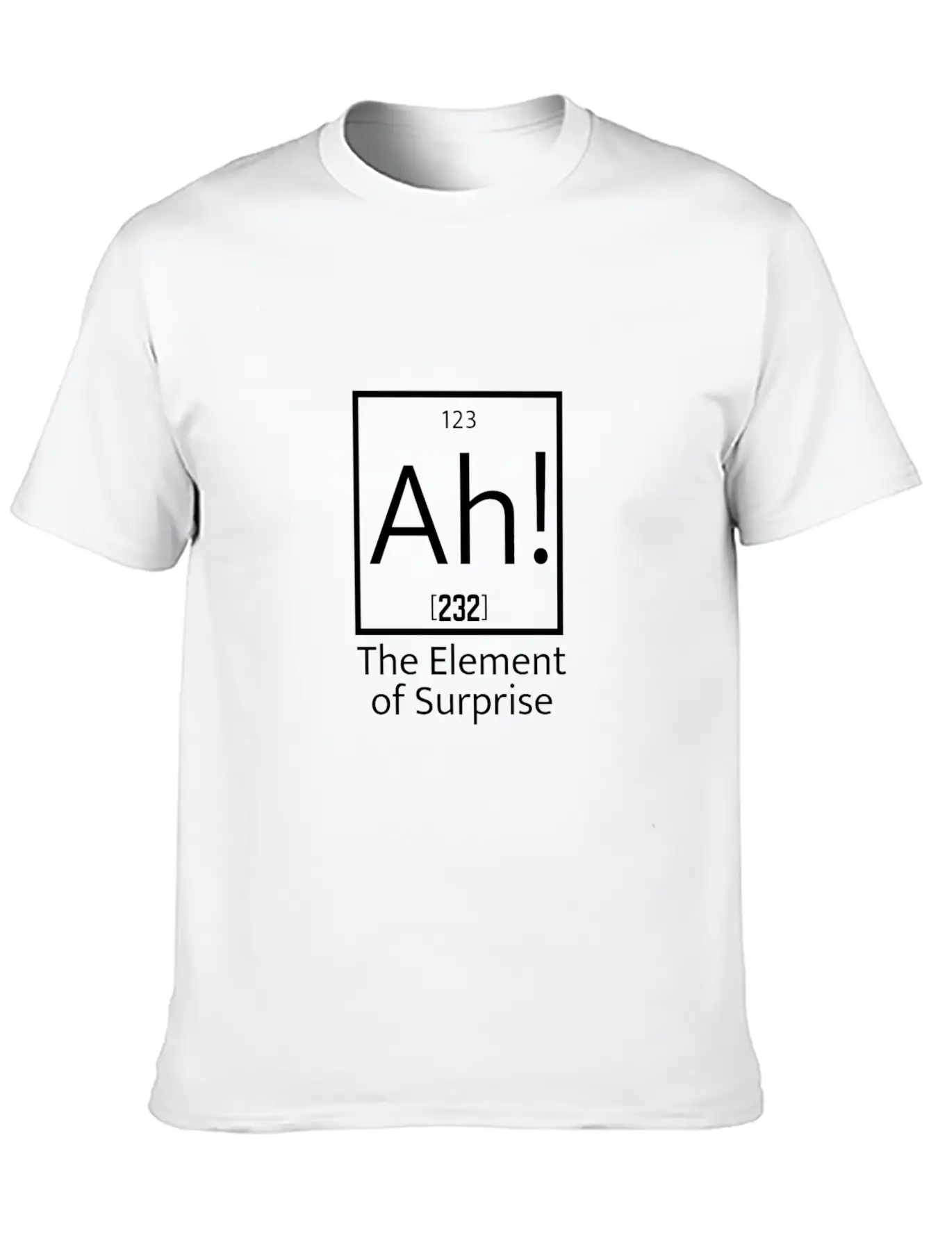 Ah The Element Of Surprise Gift Tee Essential Unisex Summer Tee – Soft Cotton Casual Fit