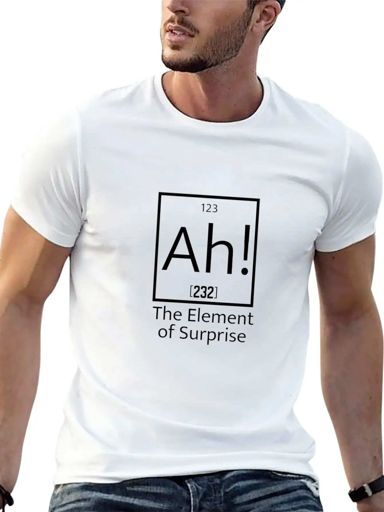 Ah The Element Of Surprise Gift Tee Essential Unisex Summer Tee – Soft Cotton Casual Fit
