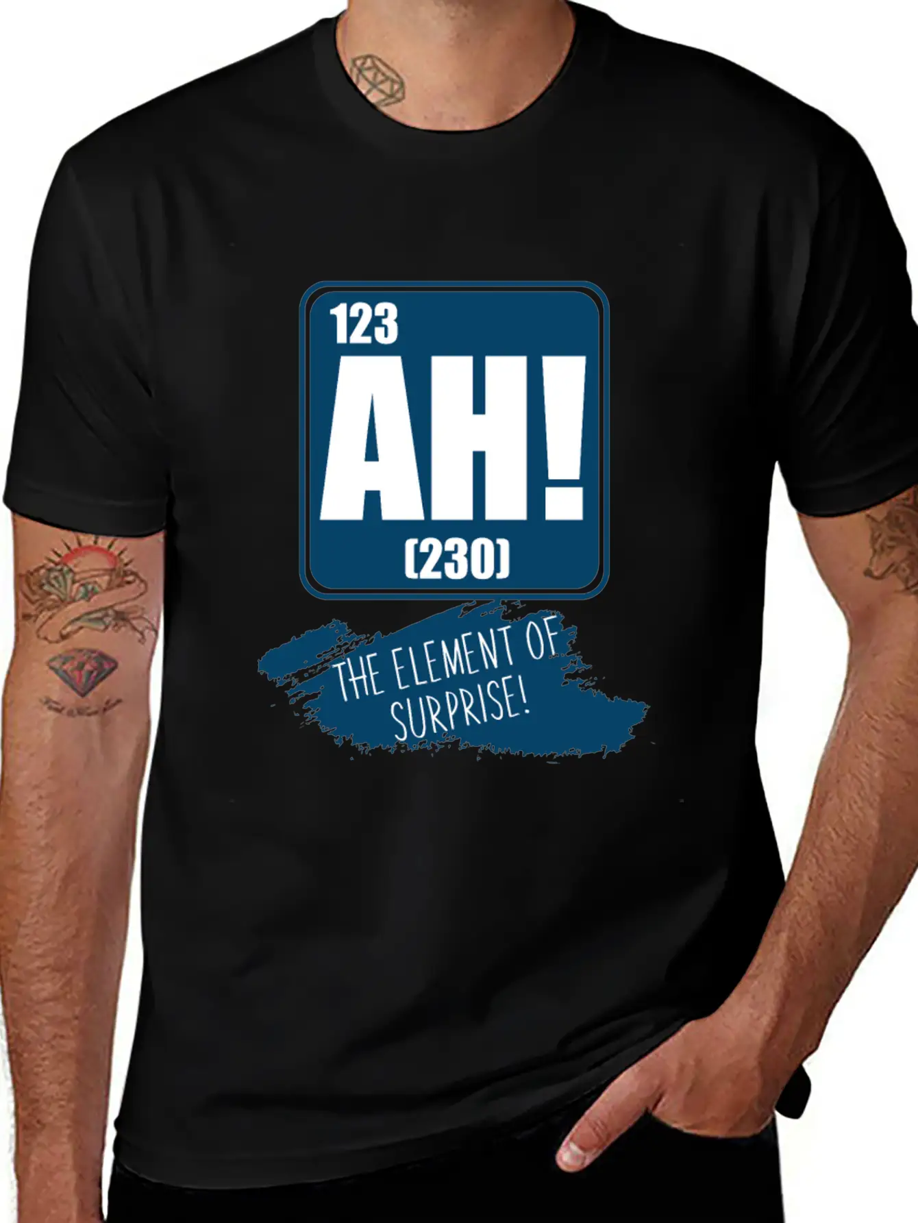 Ah! Unisex Short Sleeve Soft Cotton T-Shirt – Casual Everyday Wear