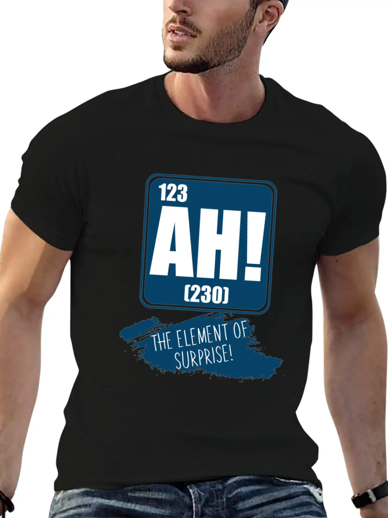 Ah! Unisex Short Sleeve Soft Cotton T-Shirt – Casual Everyday Wear